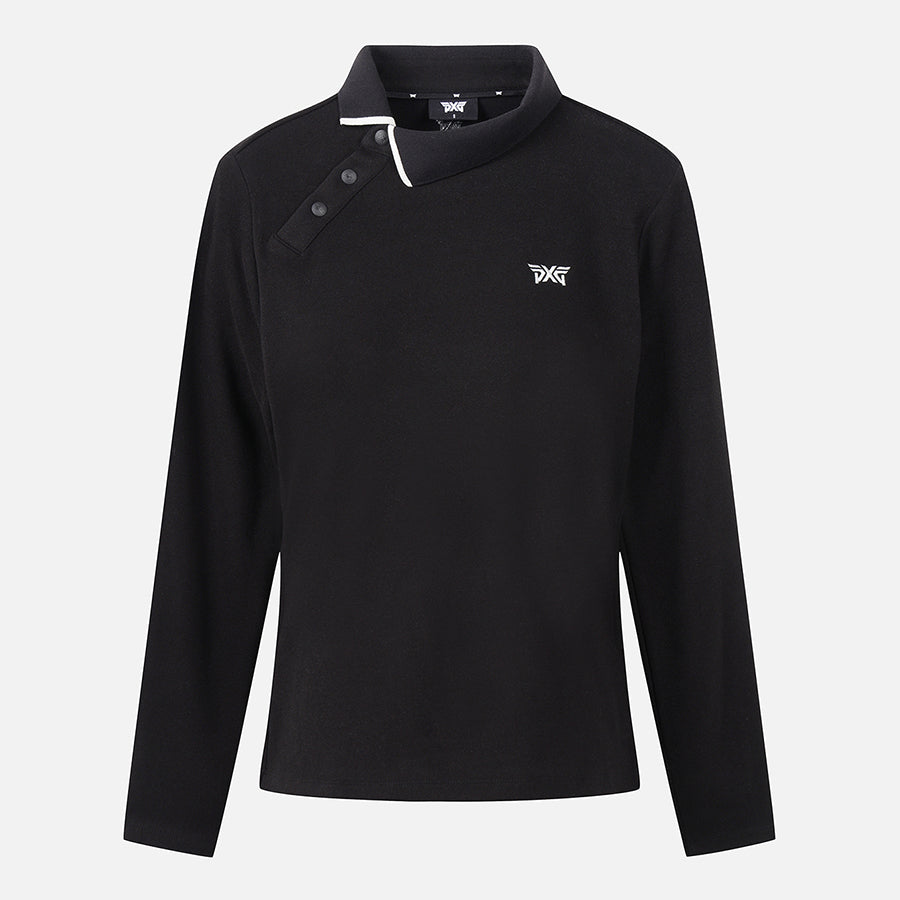 Women's WT Side Collar LS Polo