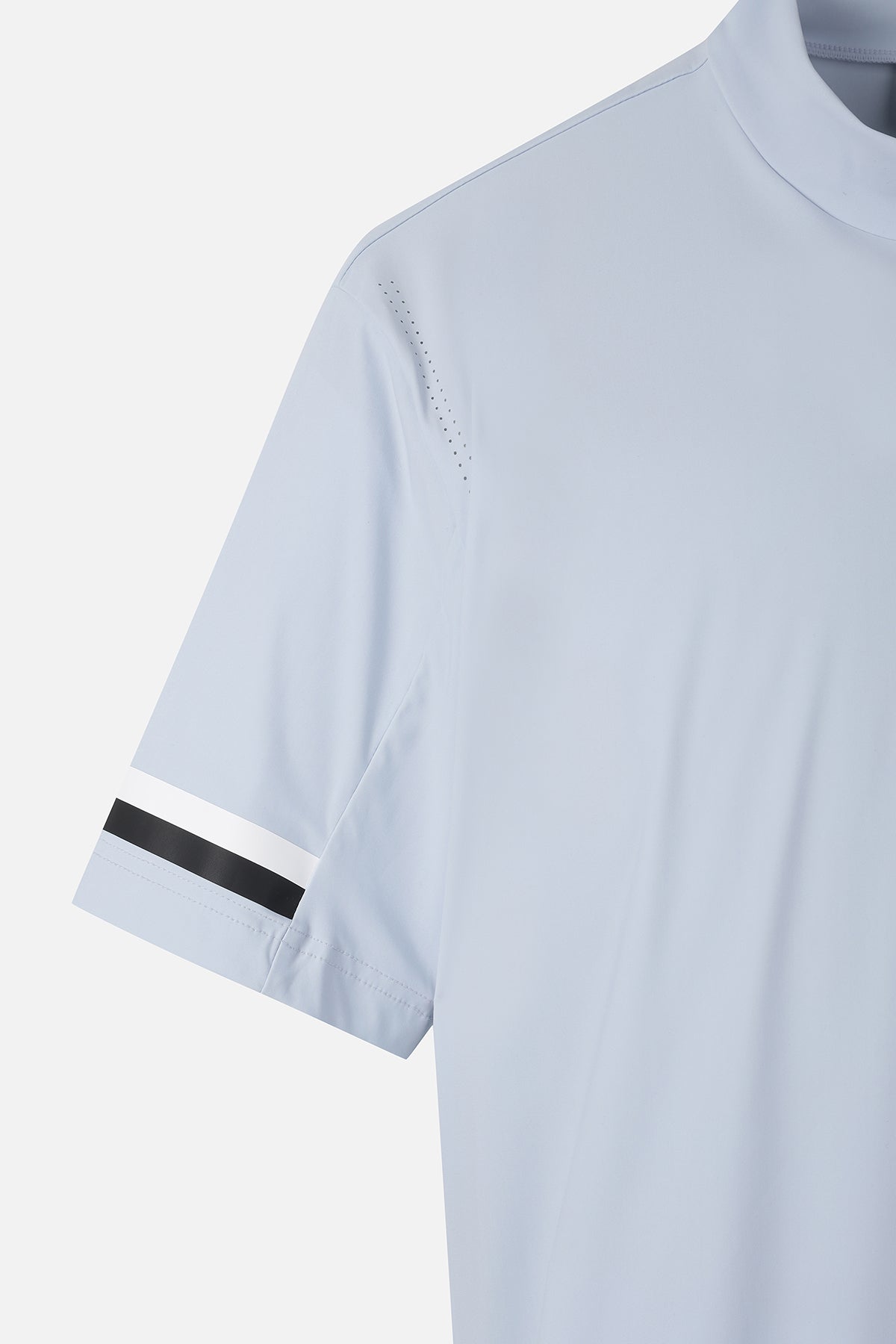 MNS SM COLOR POINT MOCK NECK SS