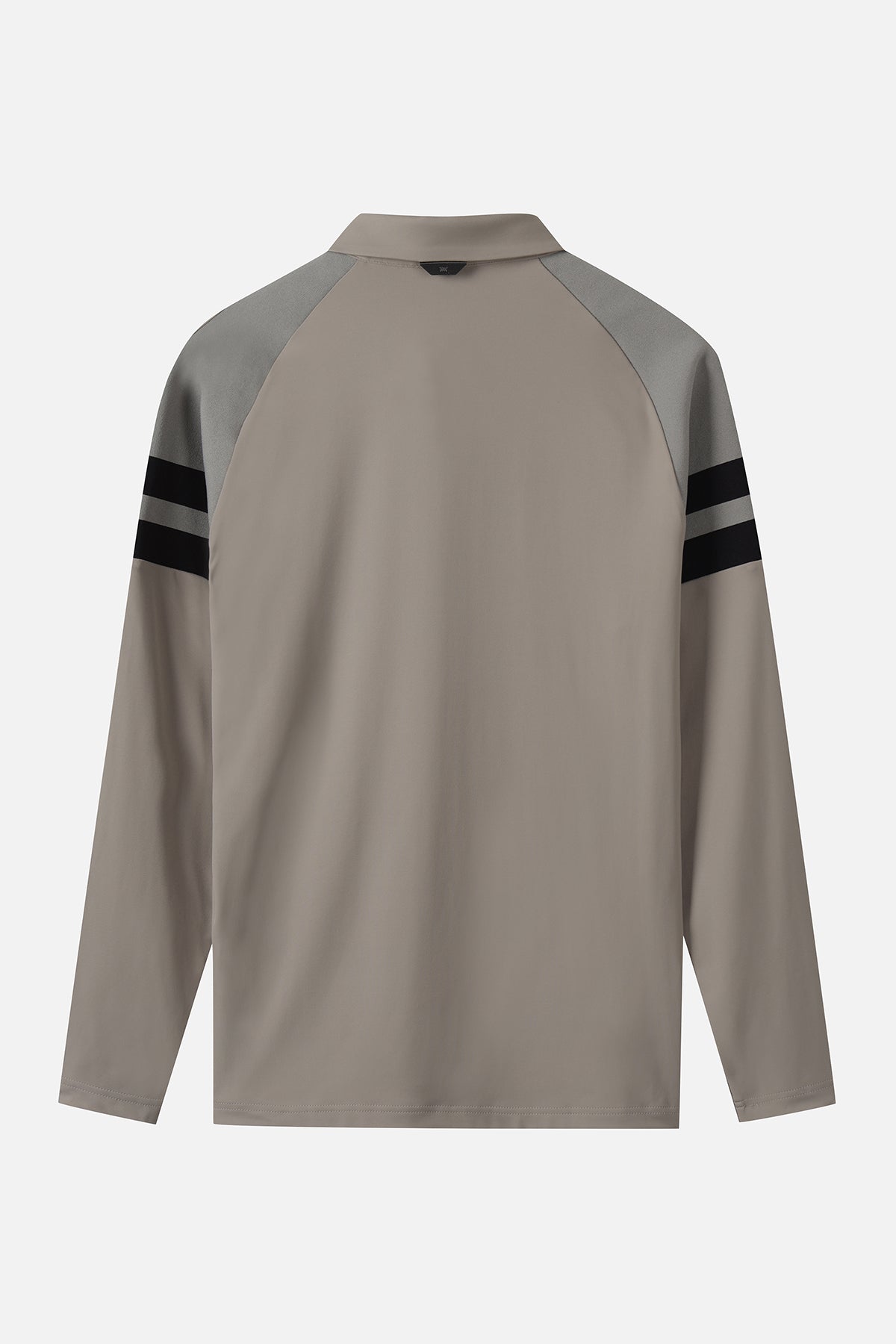 MNS FA KNITTED POINT COLLAR LS