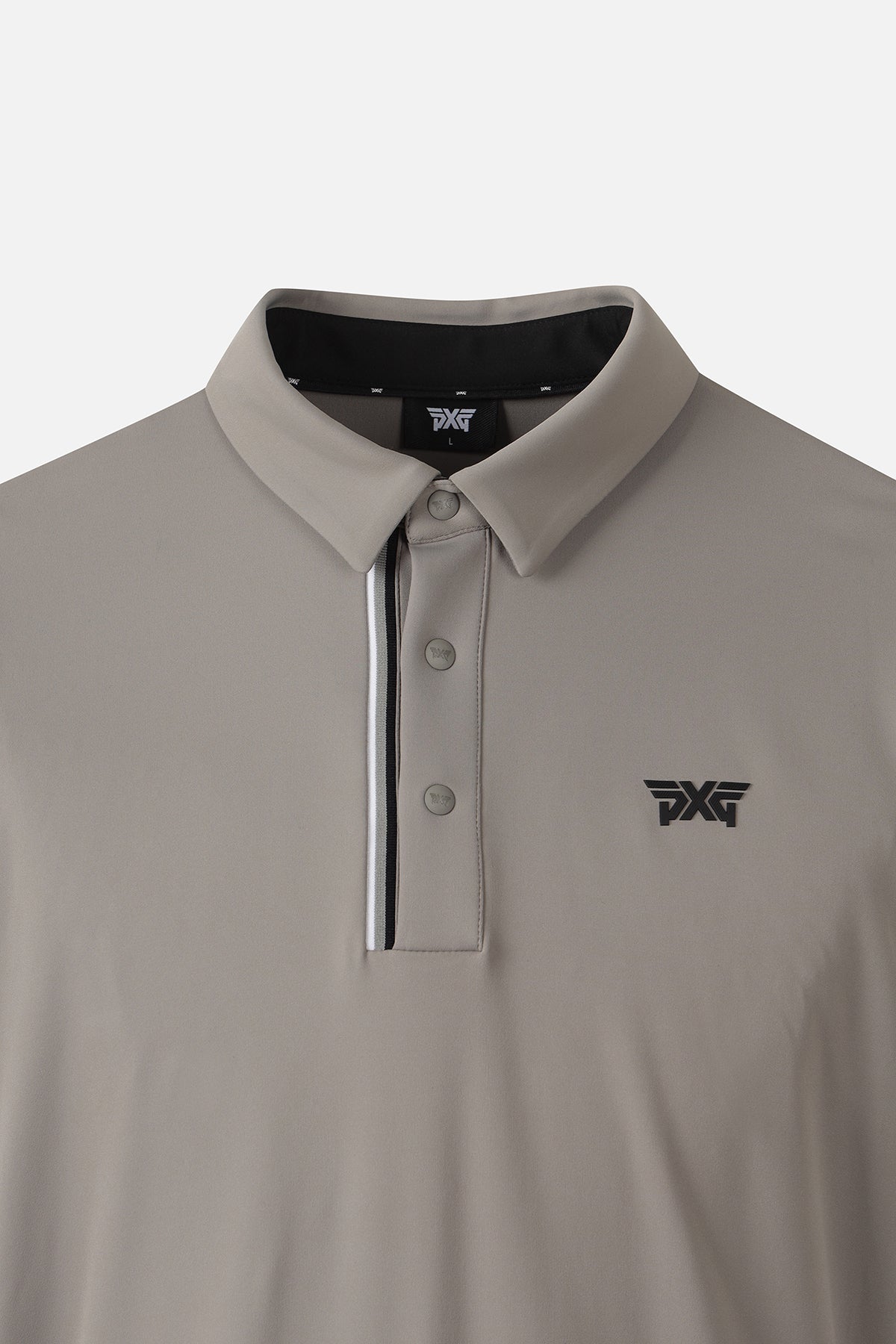 MNS FA KNITTED POINT COLLAR LS