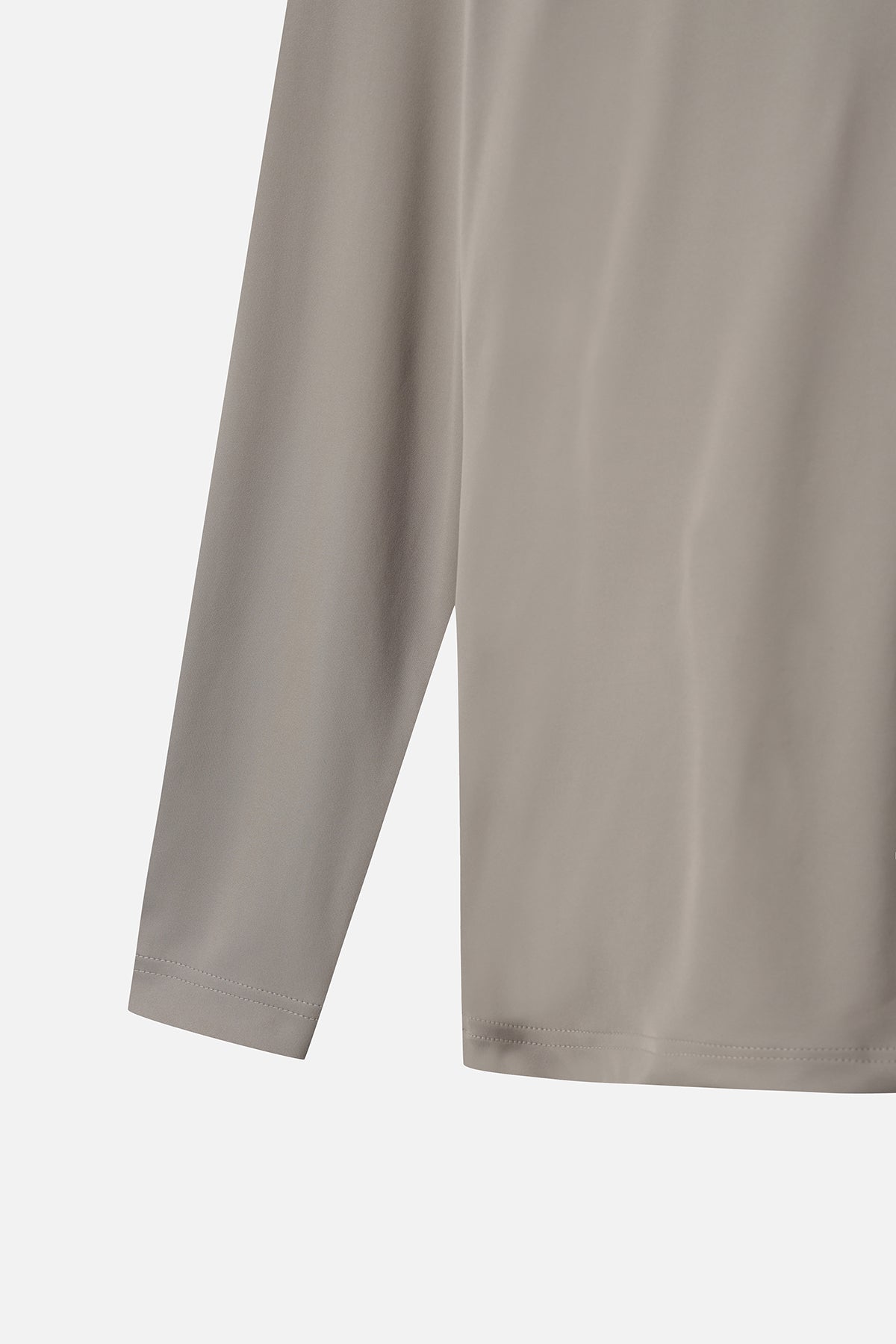 MNS FA KNITTED POINT COLLAR LS