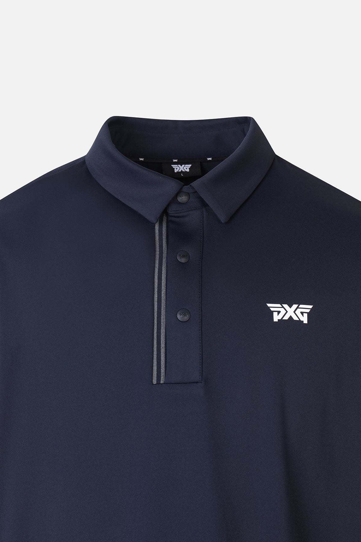 MNS FA KNITTED POINT COLLAR LS