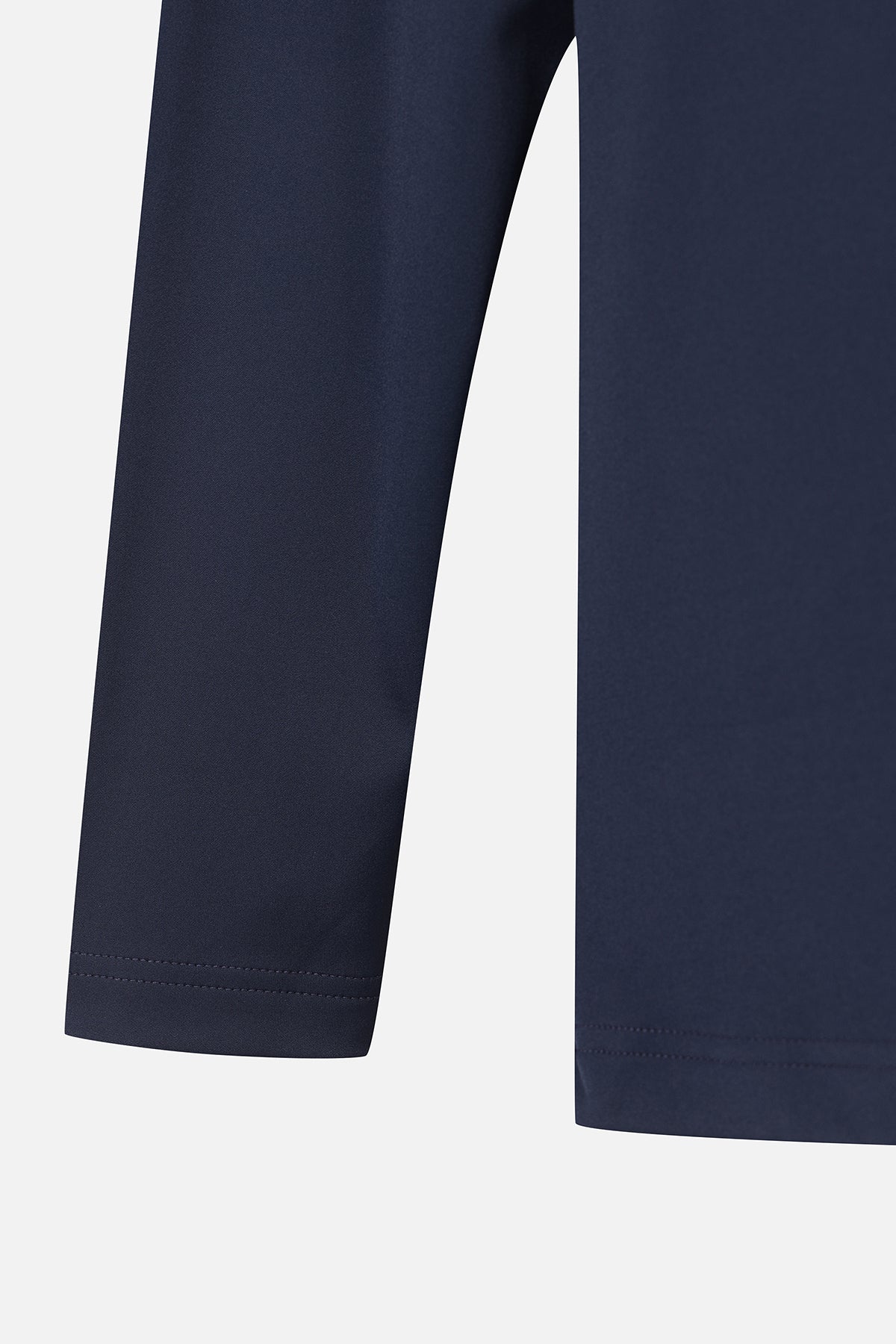 MNS FA KNITTED POINT COLLAR LS