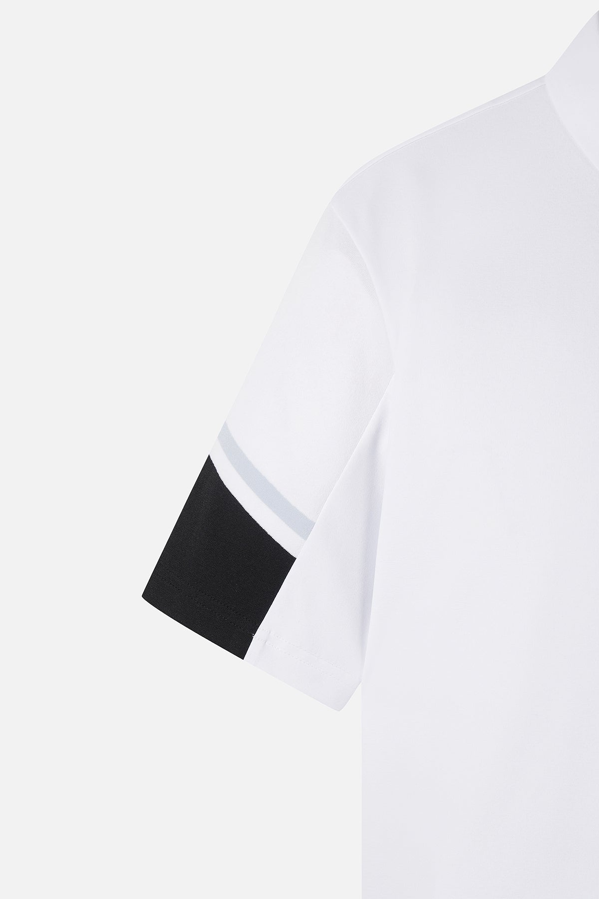 MNS SM KNITTED SLEEVE POINT COLLAR SS
