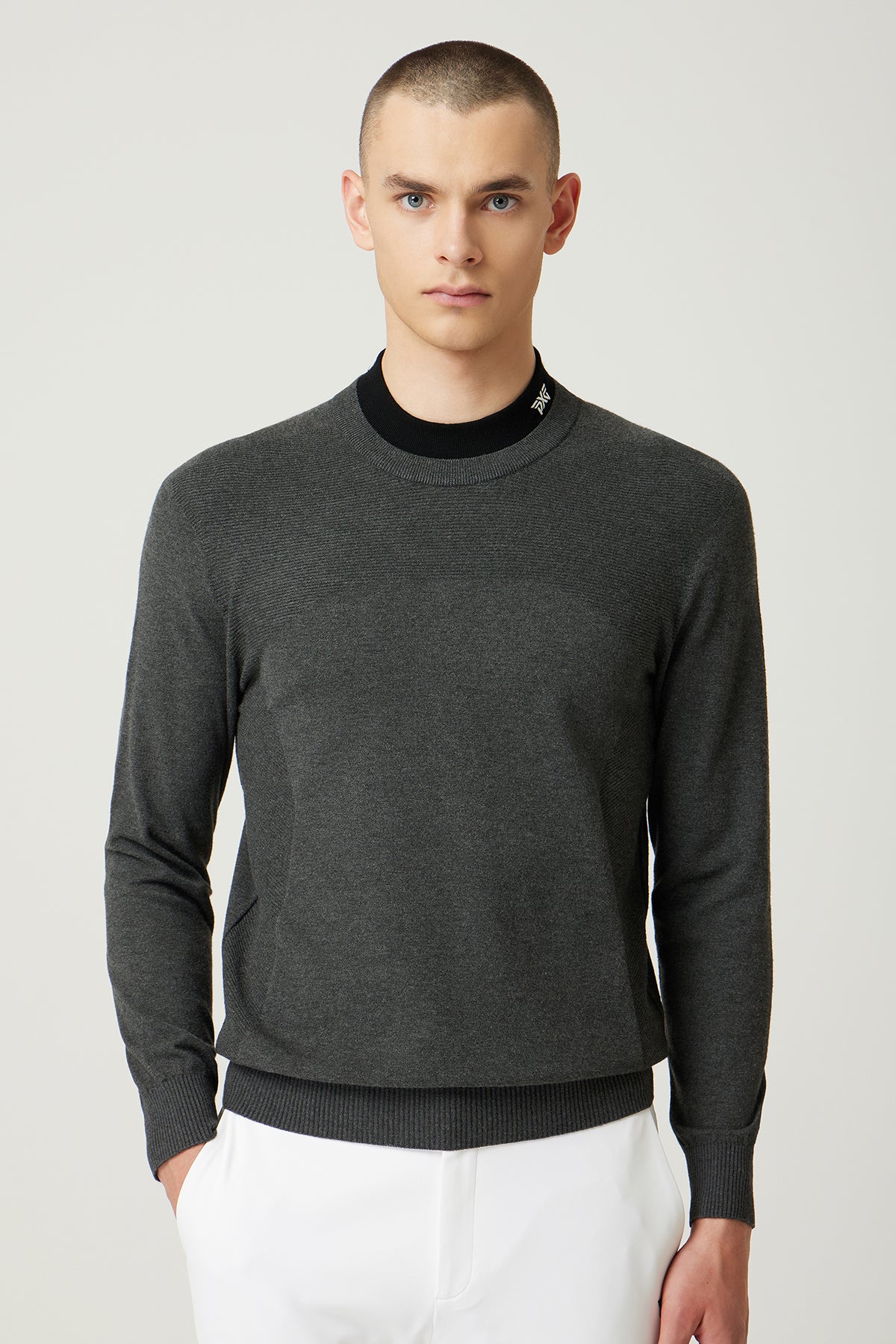 MNS FA MOCK NECK SWEATER