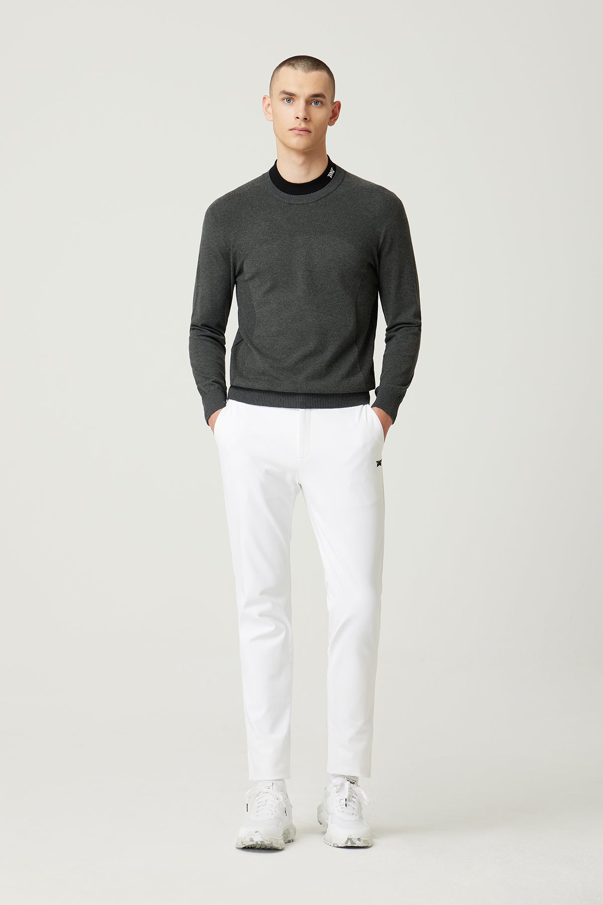 MNS FA MOCK NECK SWEATER