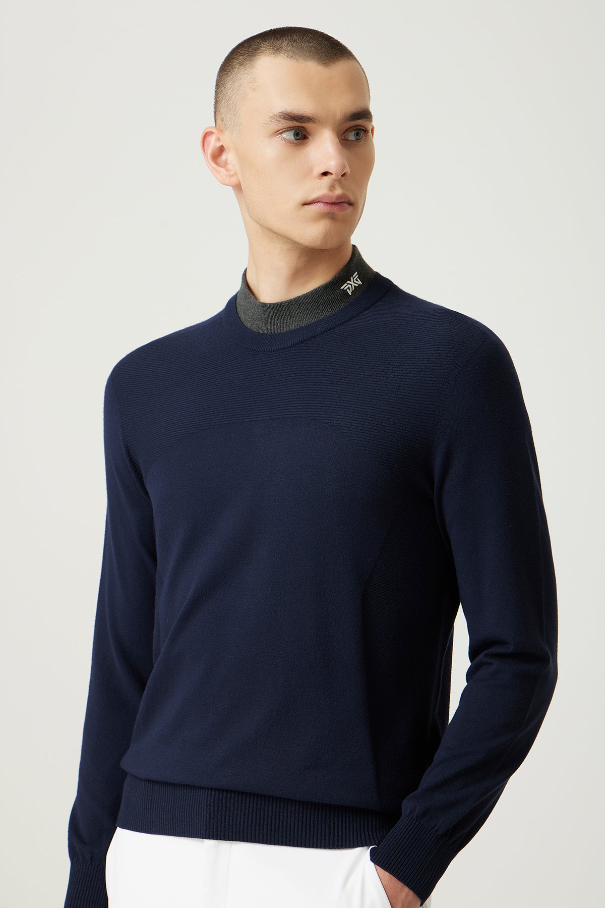 MNS FA MOCK NECK SWEATER