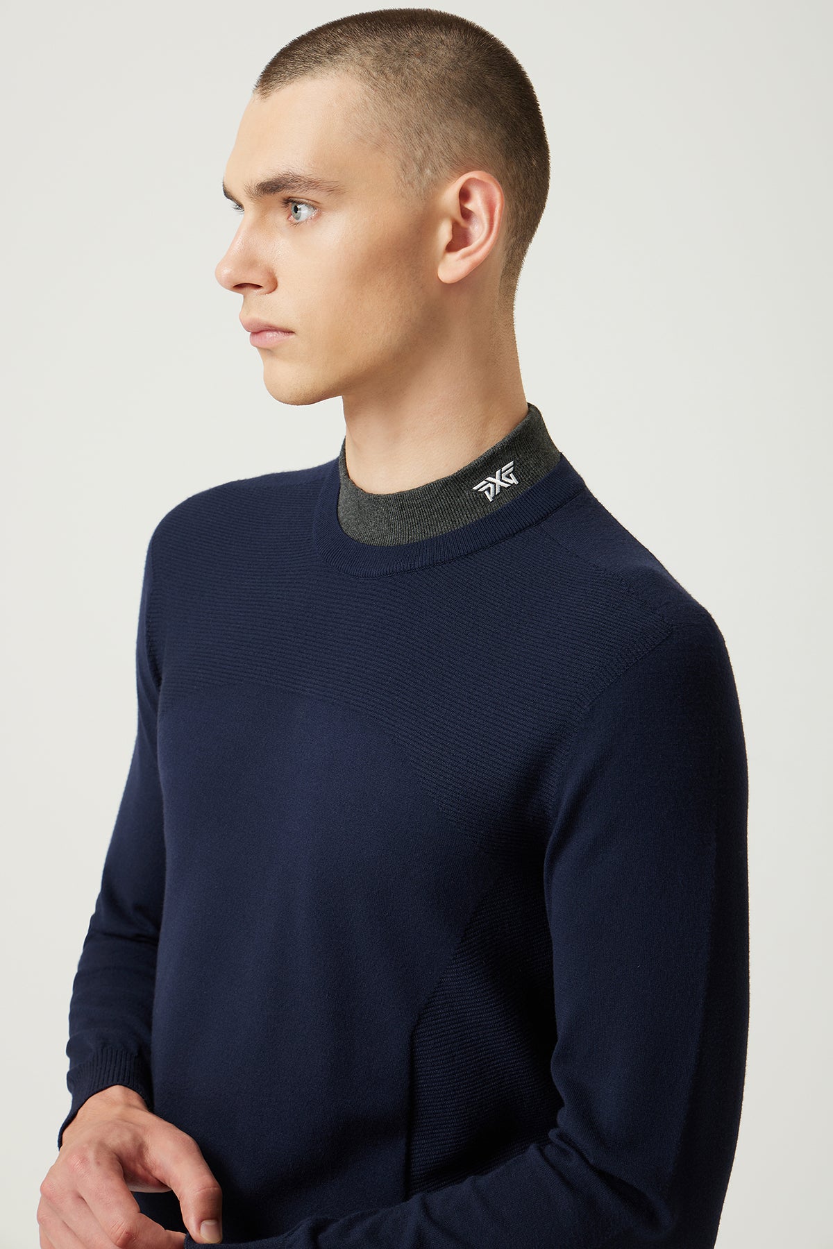 MNS FA MOCK NECK SWEATER