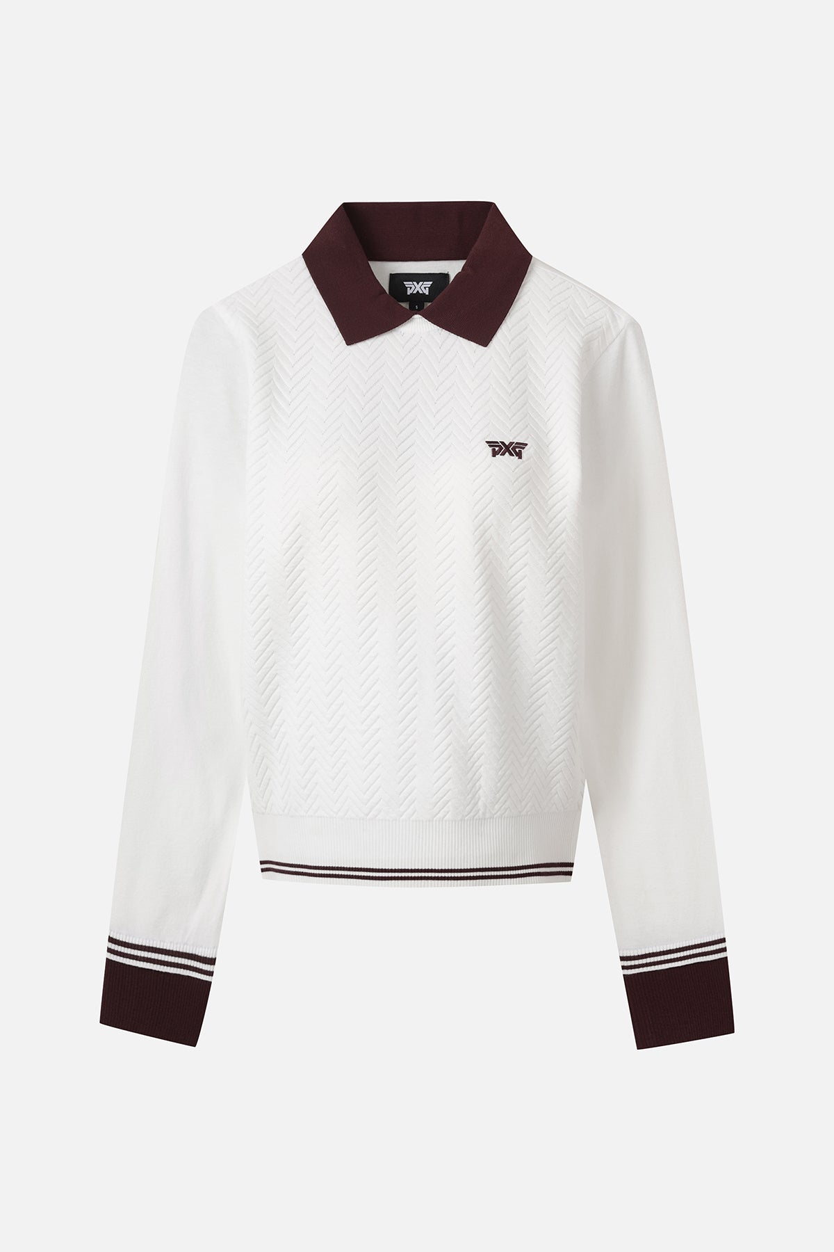 WMNS FA COLLARED POINT SWEATER