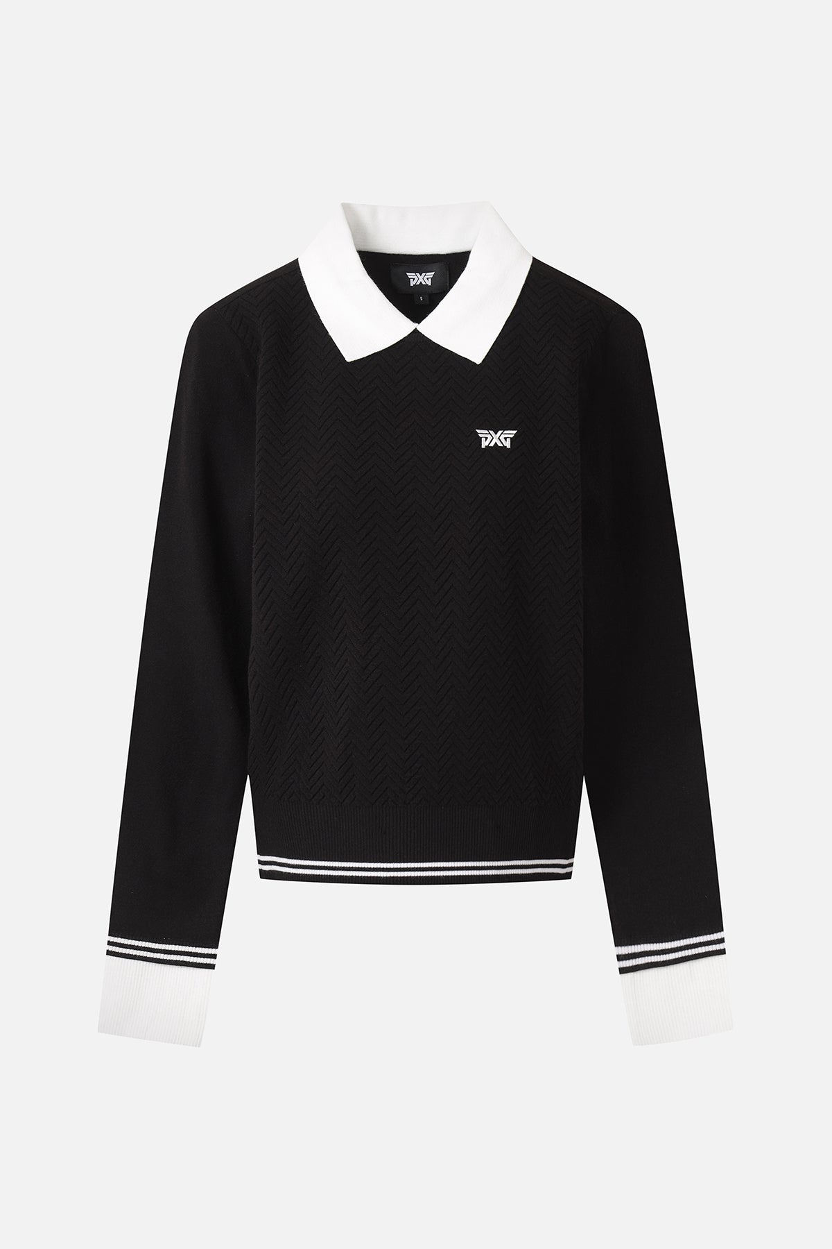 WMNS FA COLLARED POINT SWEATER