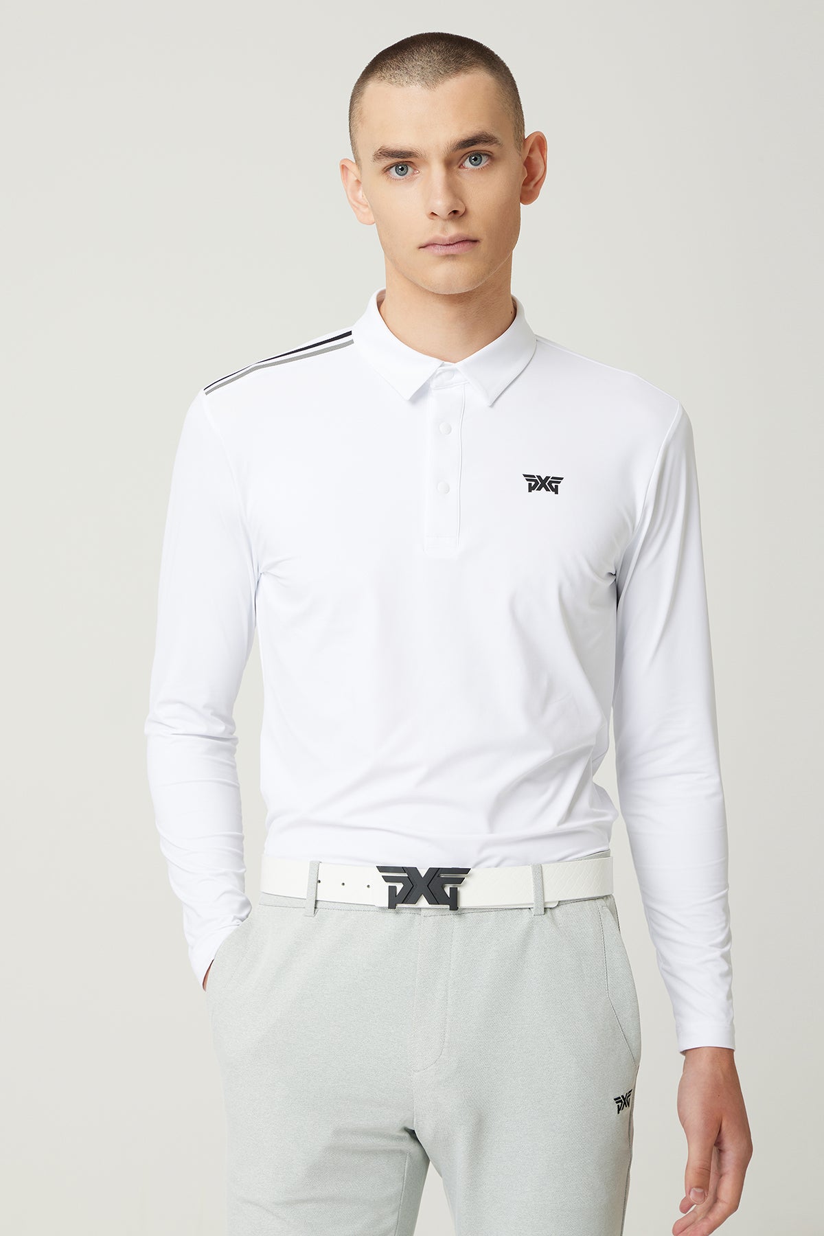 MNS FA ESSENTIAL COLLAR LS