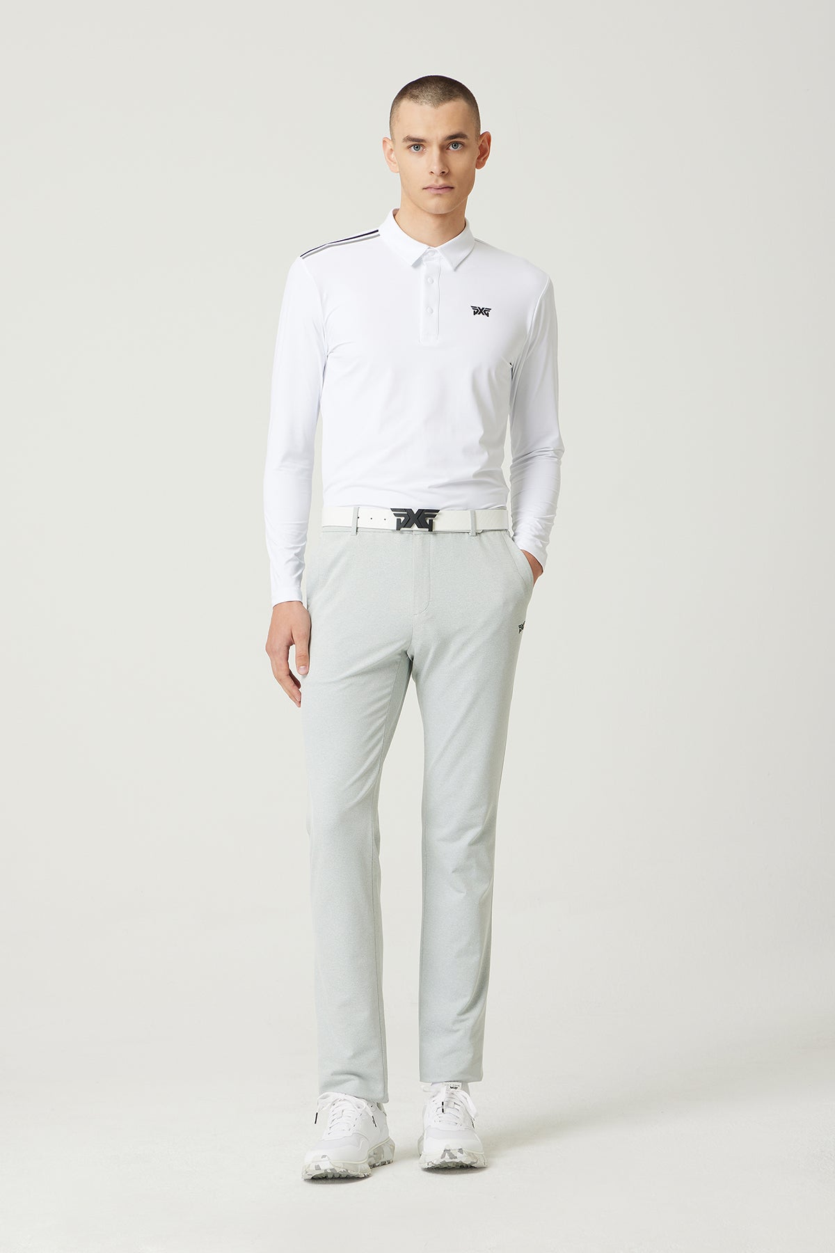 MNS FA ESSENTIAL COLLAR LS