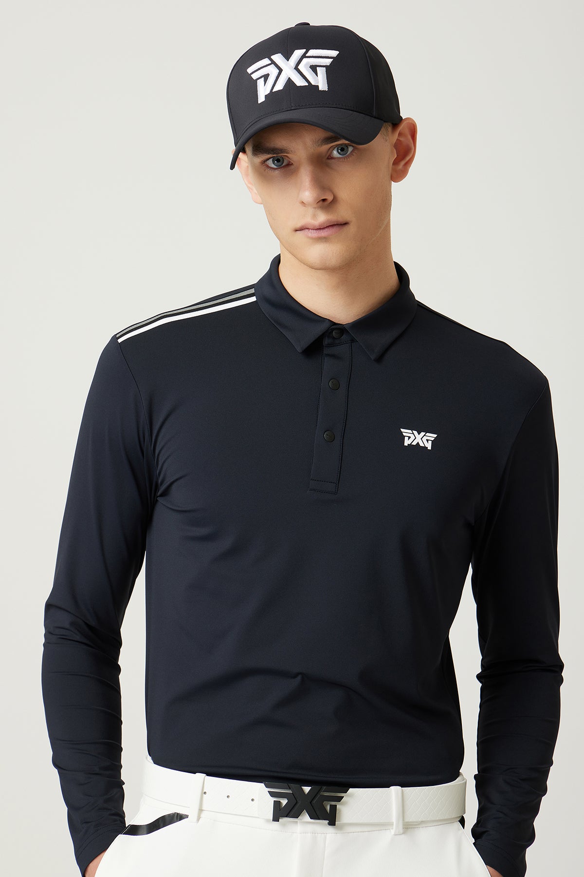 MNS FA ESSENTIAL COLLAR LS