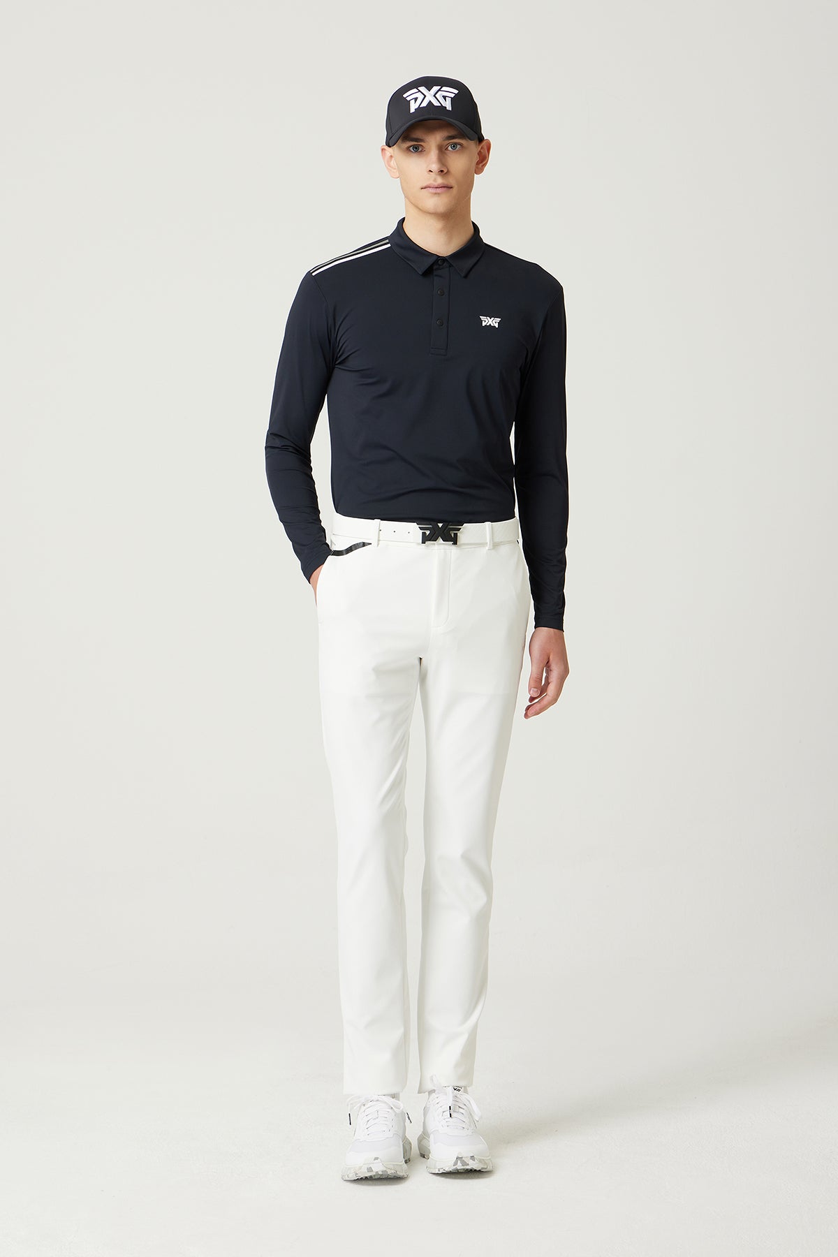 MNS FA ESSENTIAL COLLAR LS