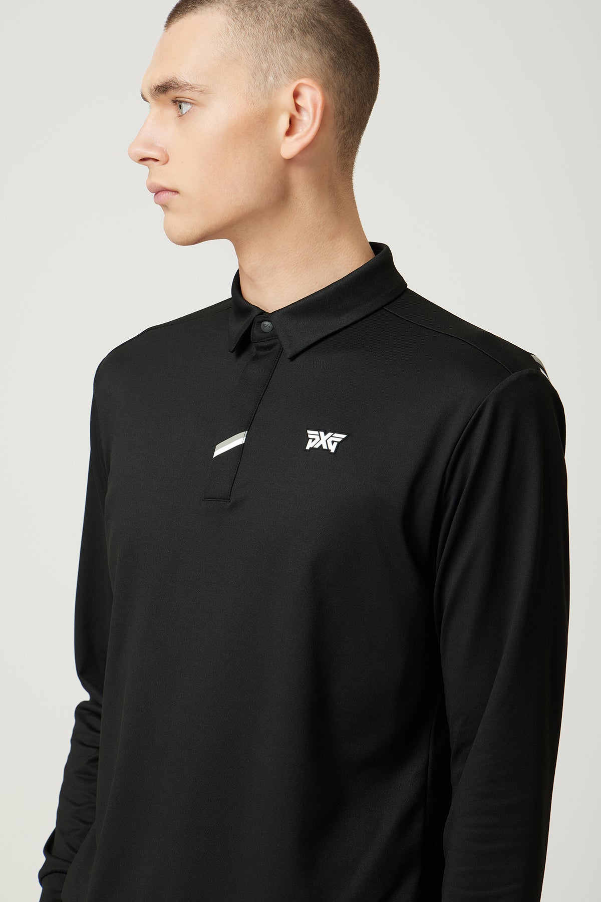 MNS FA LOOSE FIT COLLAR LS