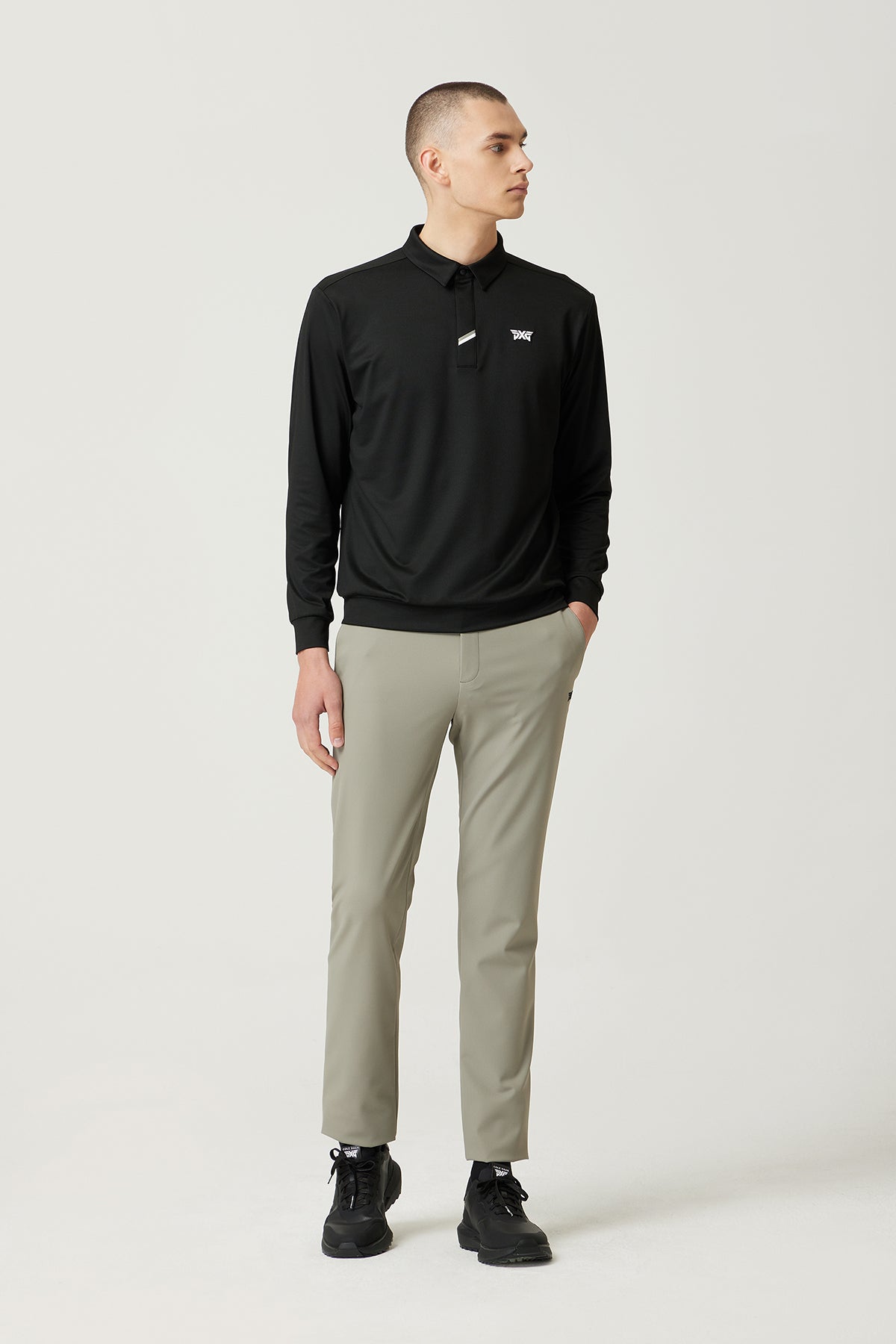 MNS FA LOOSE FIT COLLAR LS