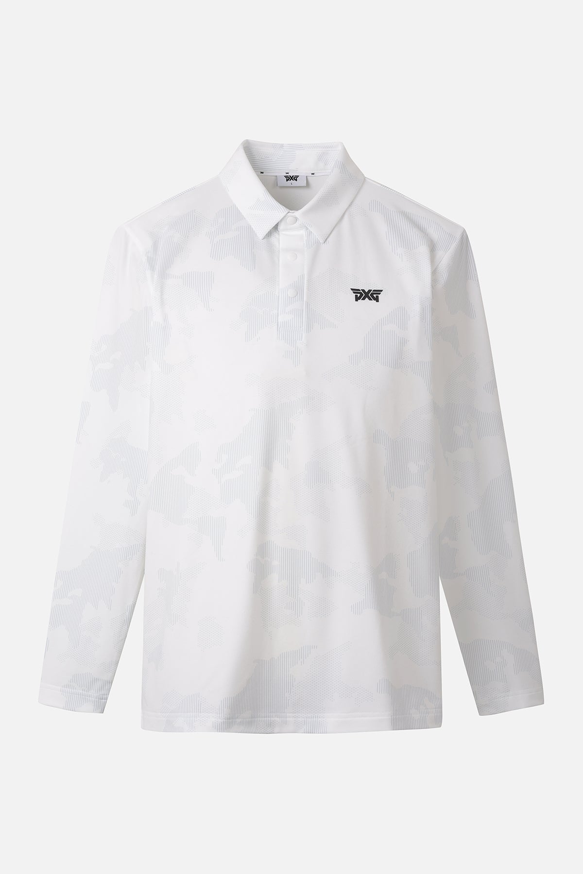 MNS FA PATTERN COLLAR LS