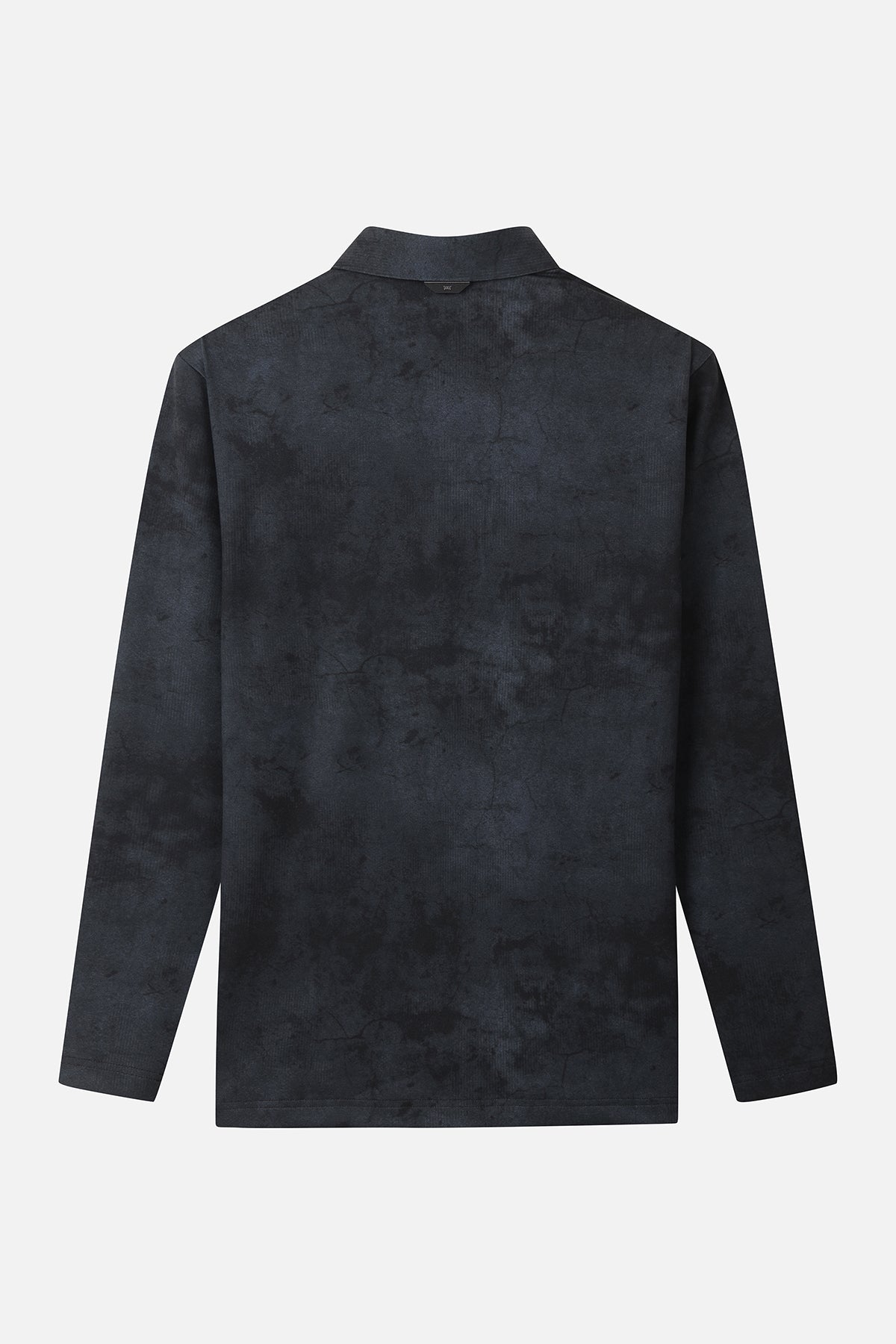 MNS FA PATTERN COLLAR LS