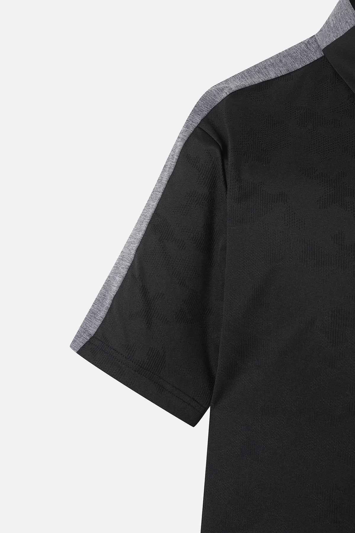 MNS SM PATTERN COLLAR SS