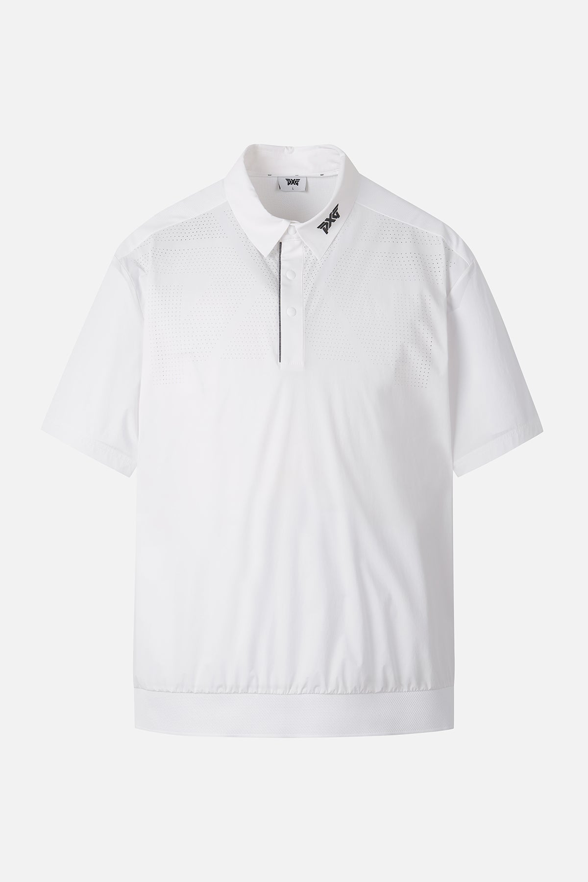 MNS SM WOVEN LOOSE FIT COLLAR SS