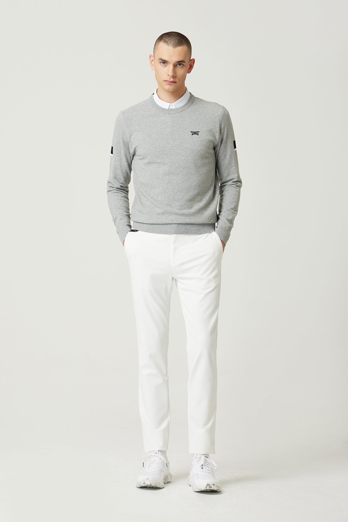 MNS FA BASIC ROUND NECK SWEATER