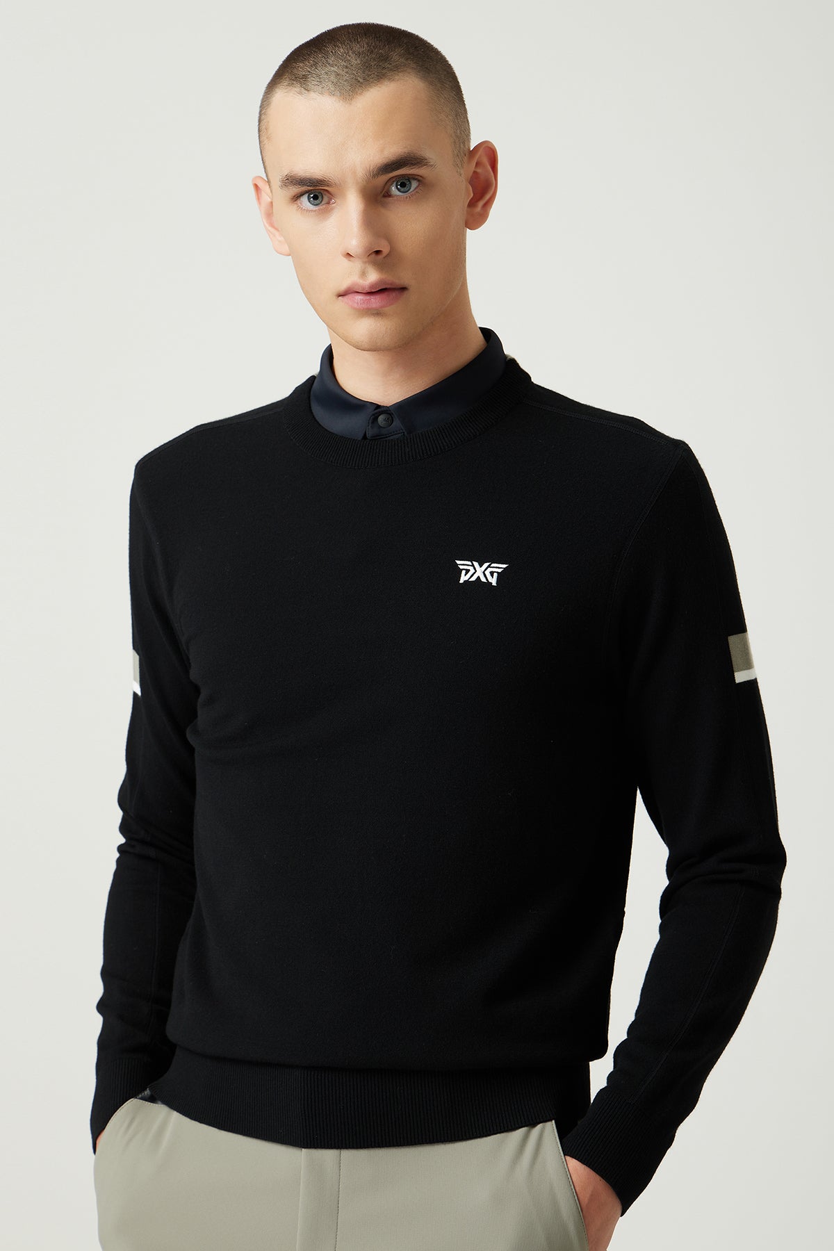 MNS FA BASIC ROUND NECK SWEATER