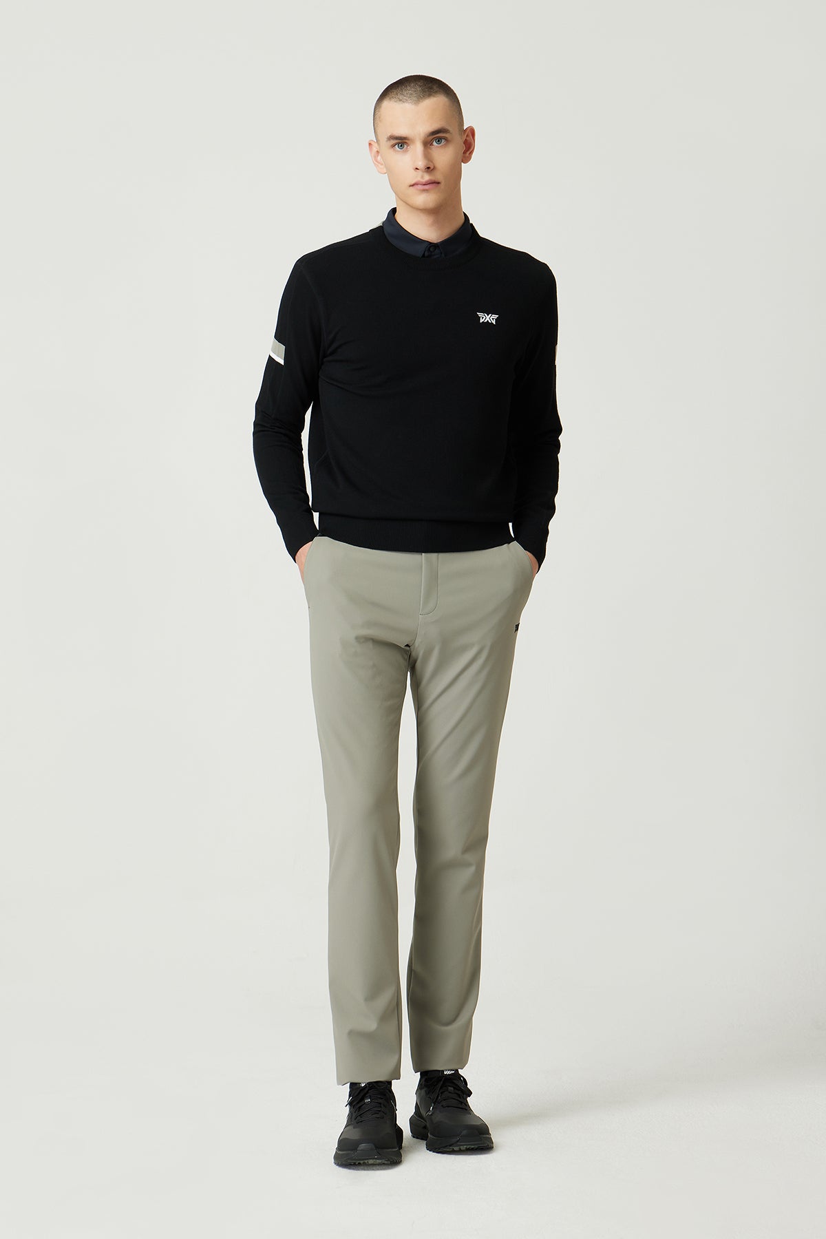 MNS FA BASIC ROUND NECK SWEATER