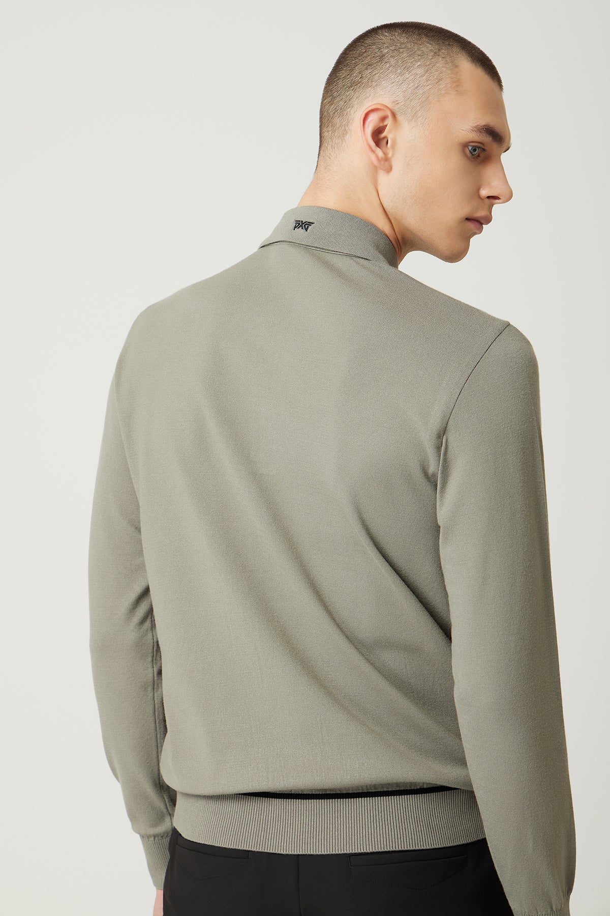 MNS FA COLLARED SWEATER