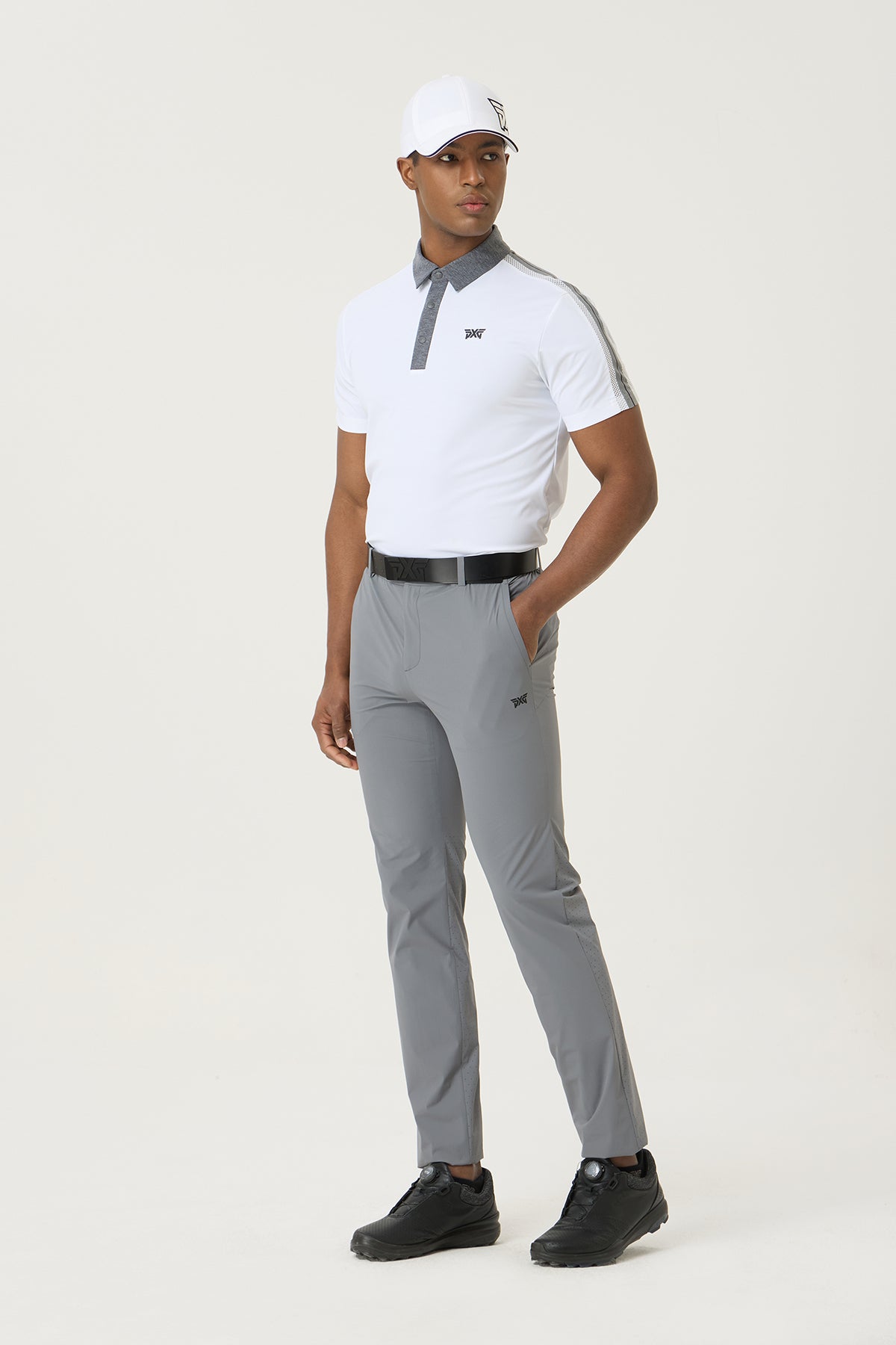 SUMMER KNITTED POINT COLLAR SHORT-SLEEVE