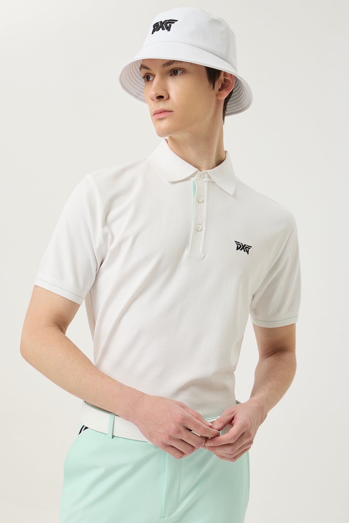 SUMMER COLLARED SHORT SLEEVE KNIT