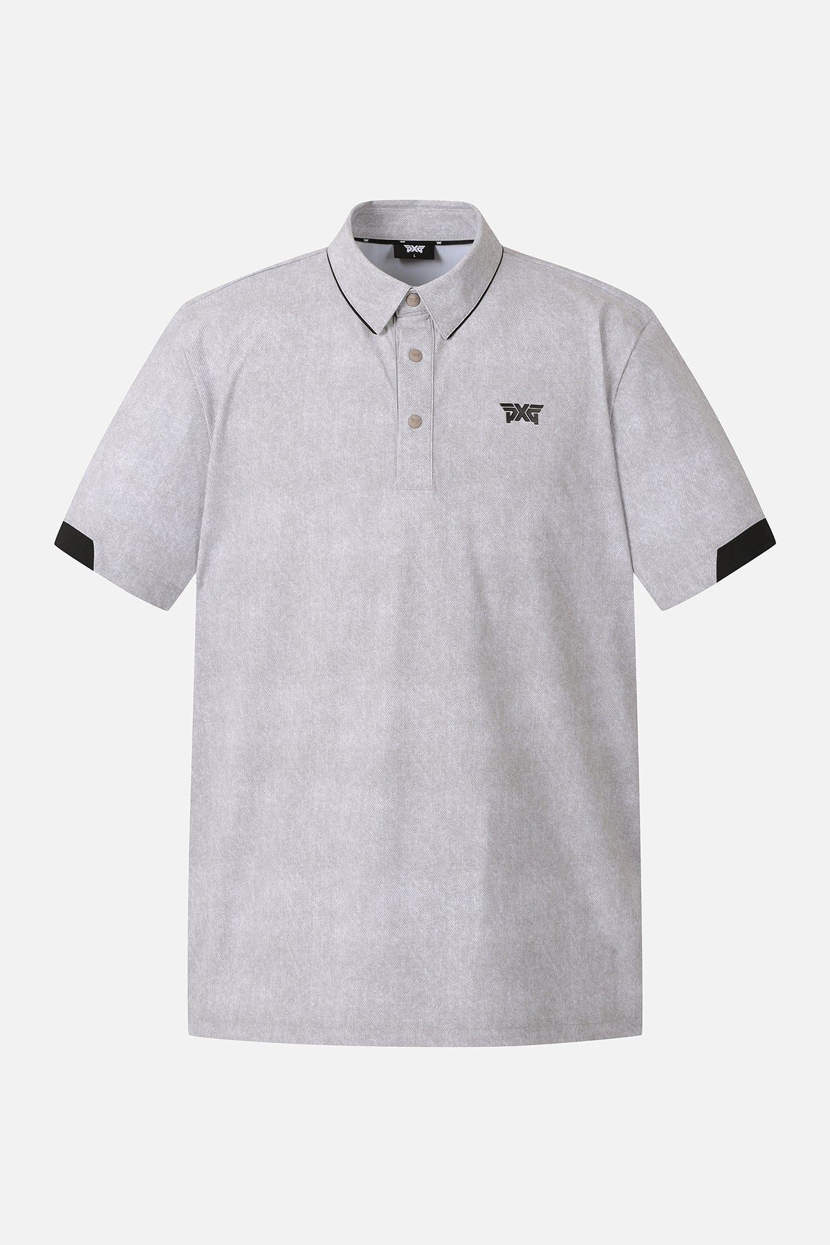 SUMMER TWO-TONE COLLAR SHORT-SLEEVE