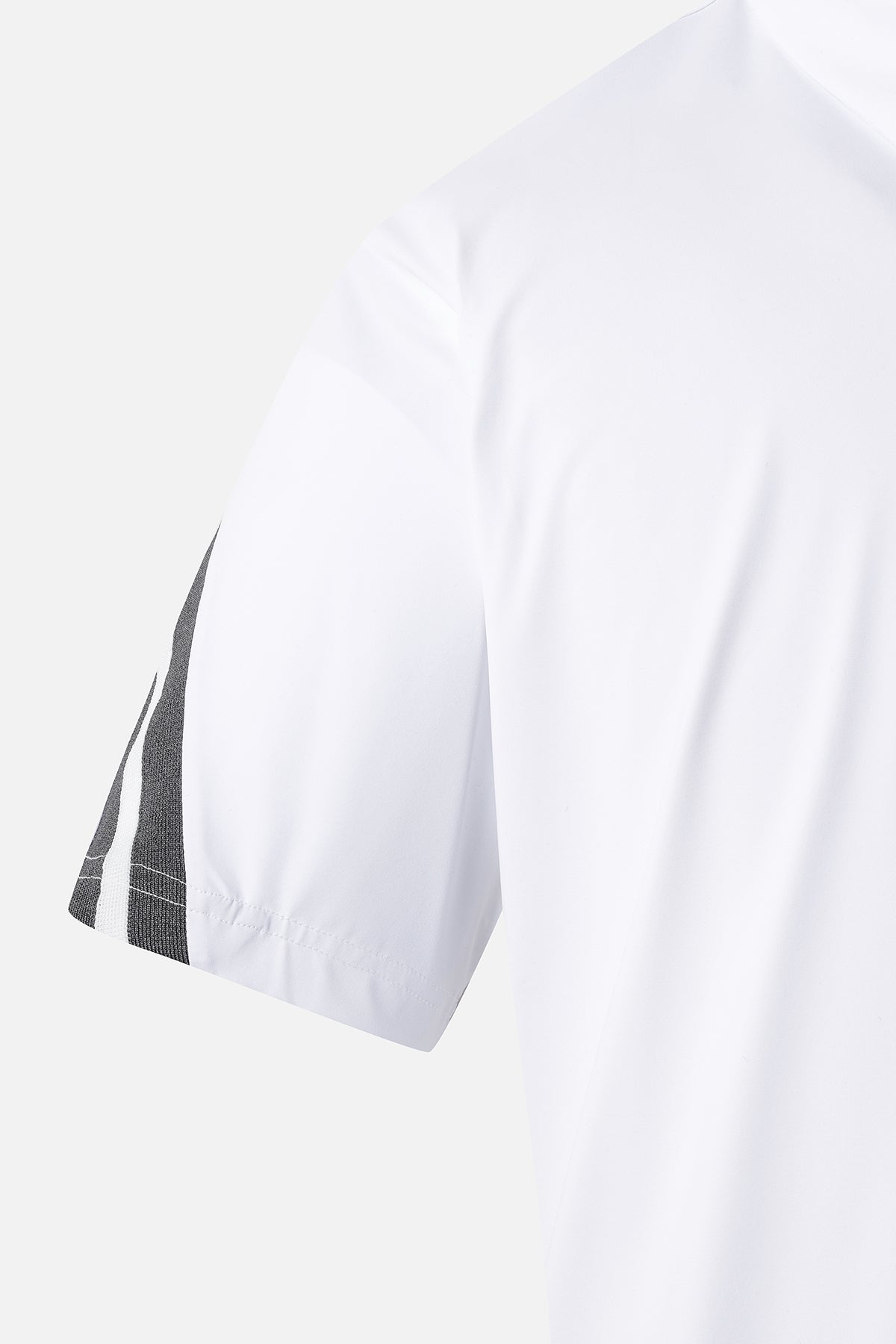 SUMMER SHOULDER POINT COLLAR SHORT-SLEEVE