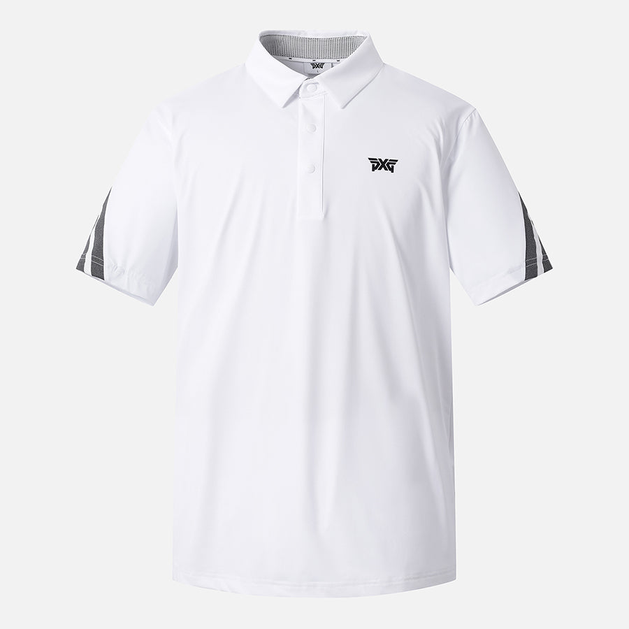 SUMMER SHOULDER POINT COLLAR SHORT-SLEEVE