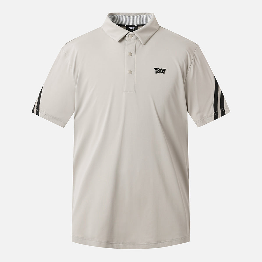 SUMMER SHOULDER POINT COLLAR SHORT-SLEEVE