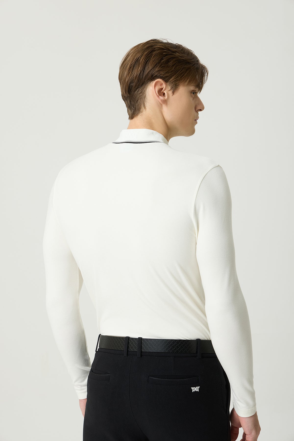 MNS WT ESSENTIAL MOCK NECK LS