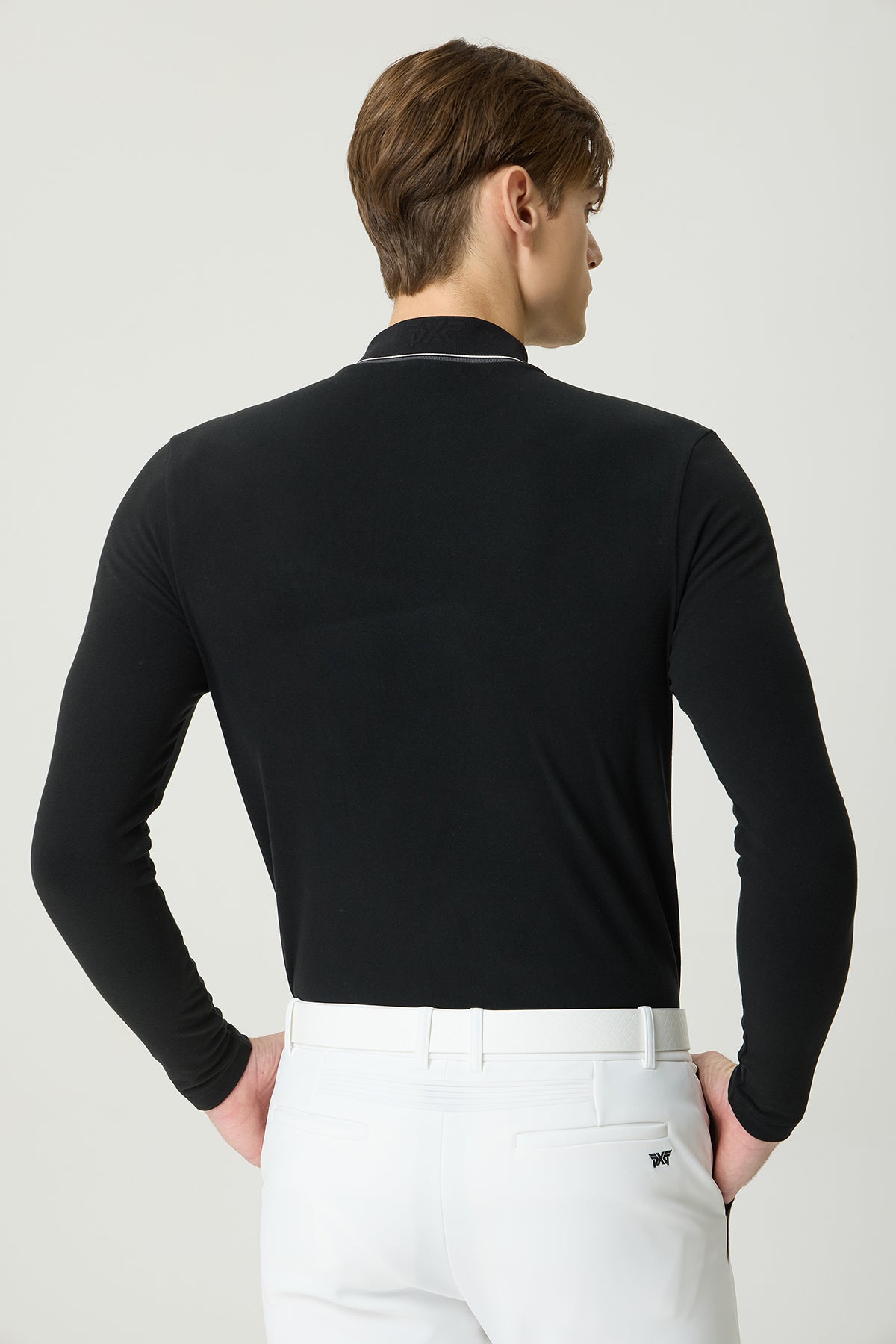 MNS WT ESSENTIAL MOCK NECK LS