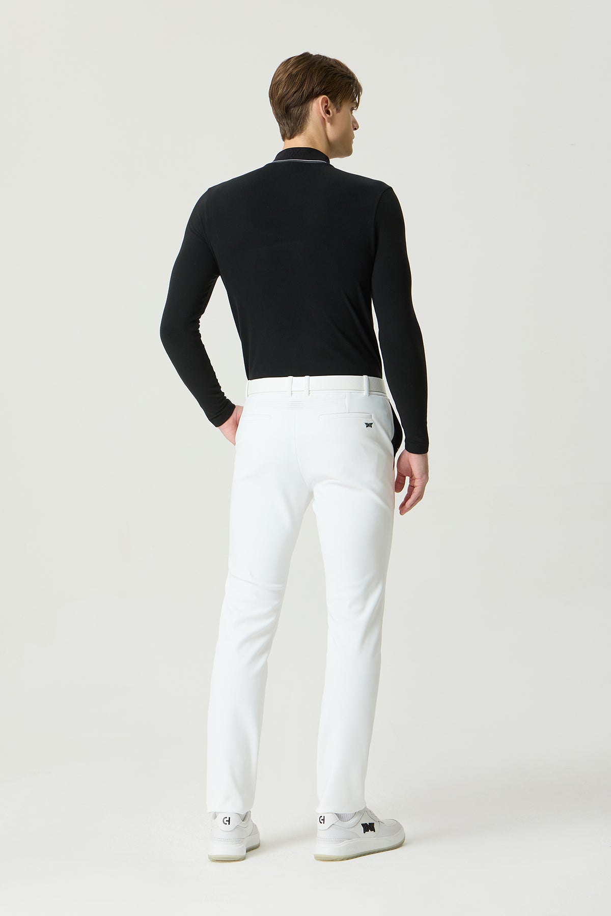 MNS WT ESSENTIAL MOCK NECK LS