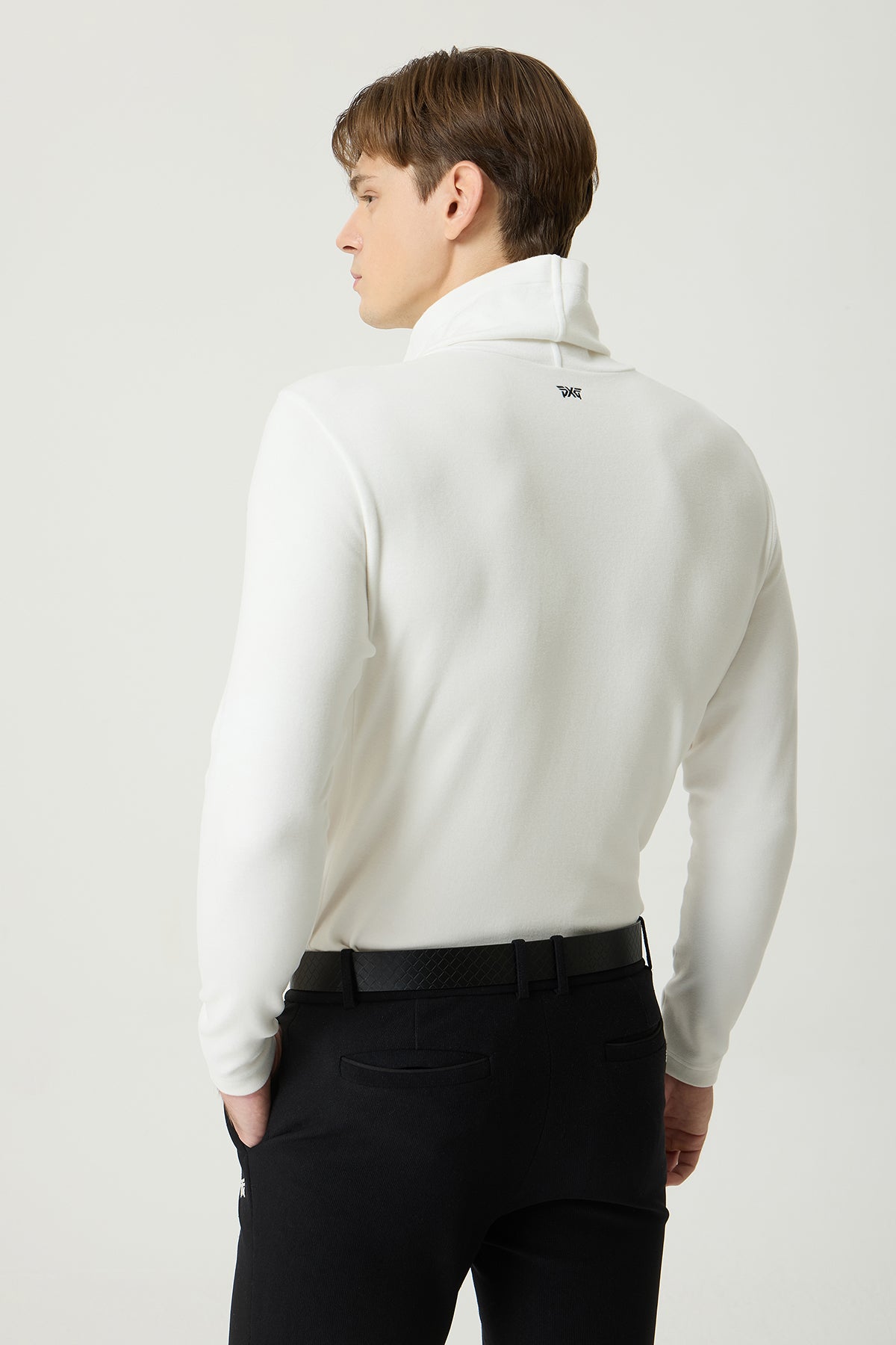 MNS WT WARMER POINT COLLAR LS
