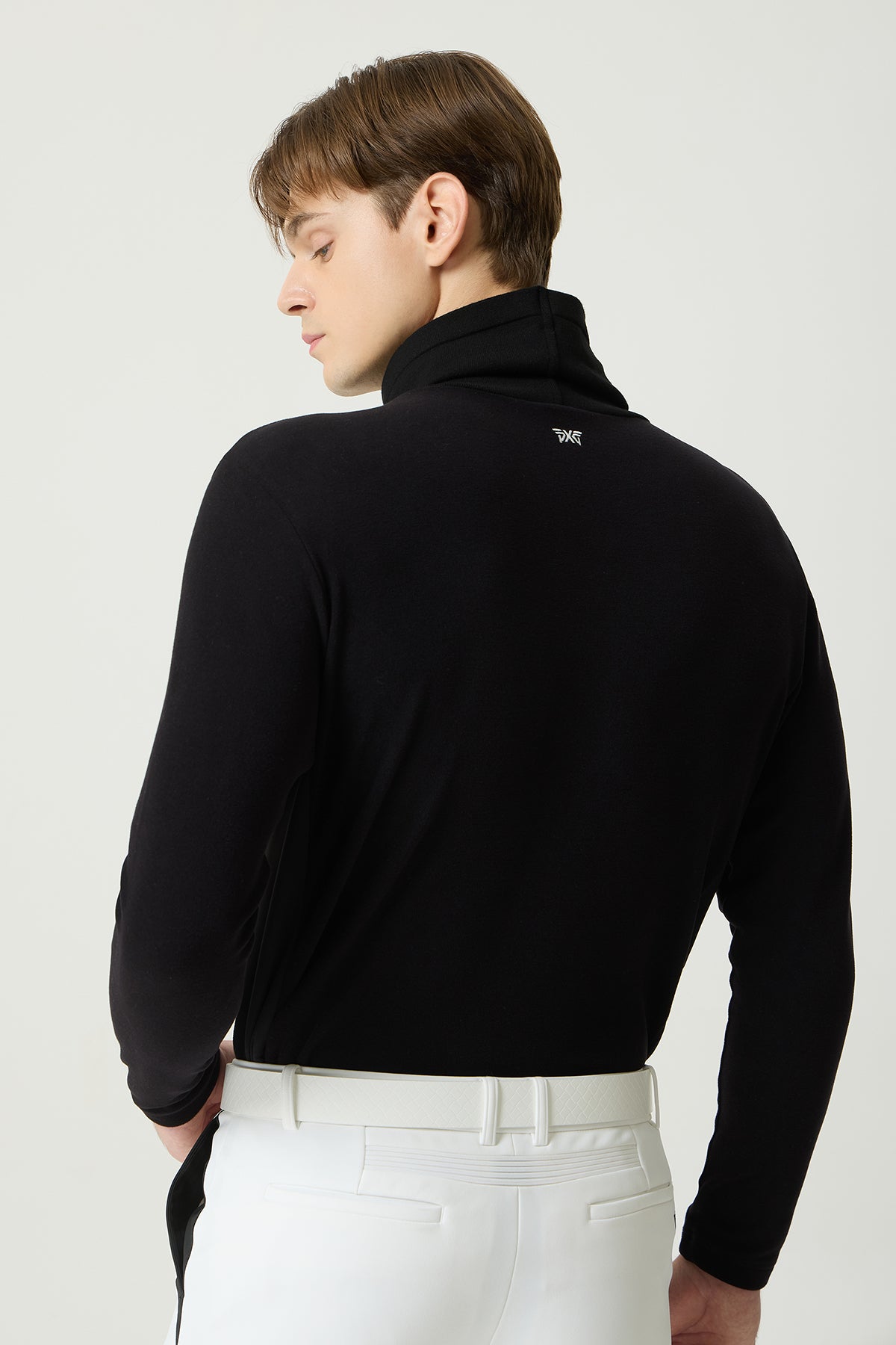 MNS WT WARMER POINT COLLAR LS