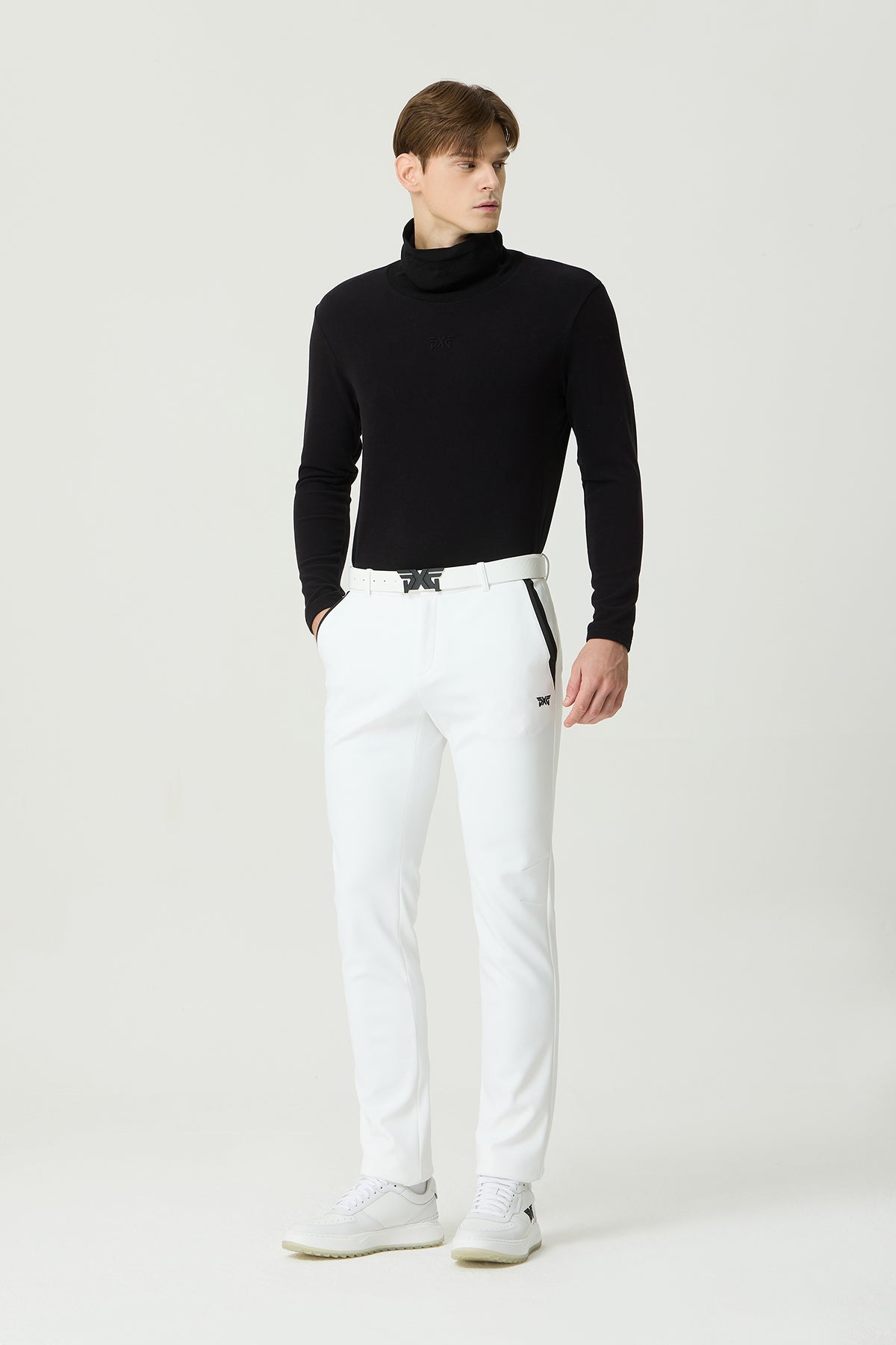 MNS WT WARMER POINT COLLAR LS