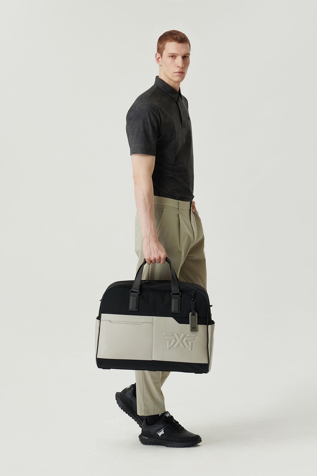 PERFORATED HYBRID BOSTON BAG – PXG APPAREL