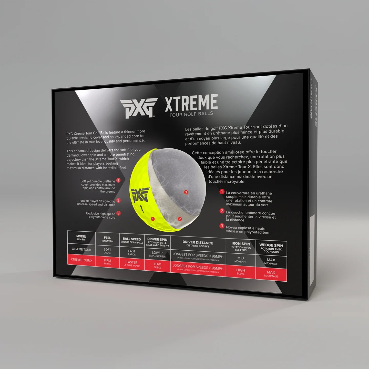 xtreme Tour Golf Ball-Yellow Dozen