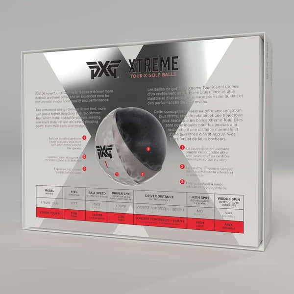 Xtreme Tour X Golf Ball-White Dozen