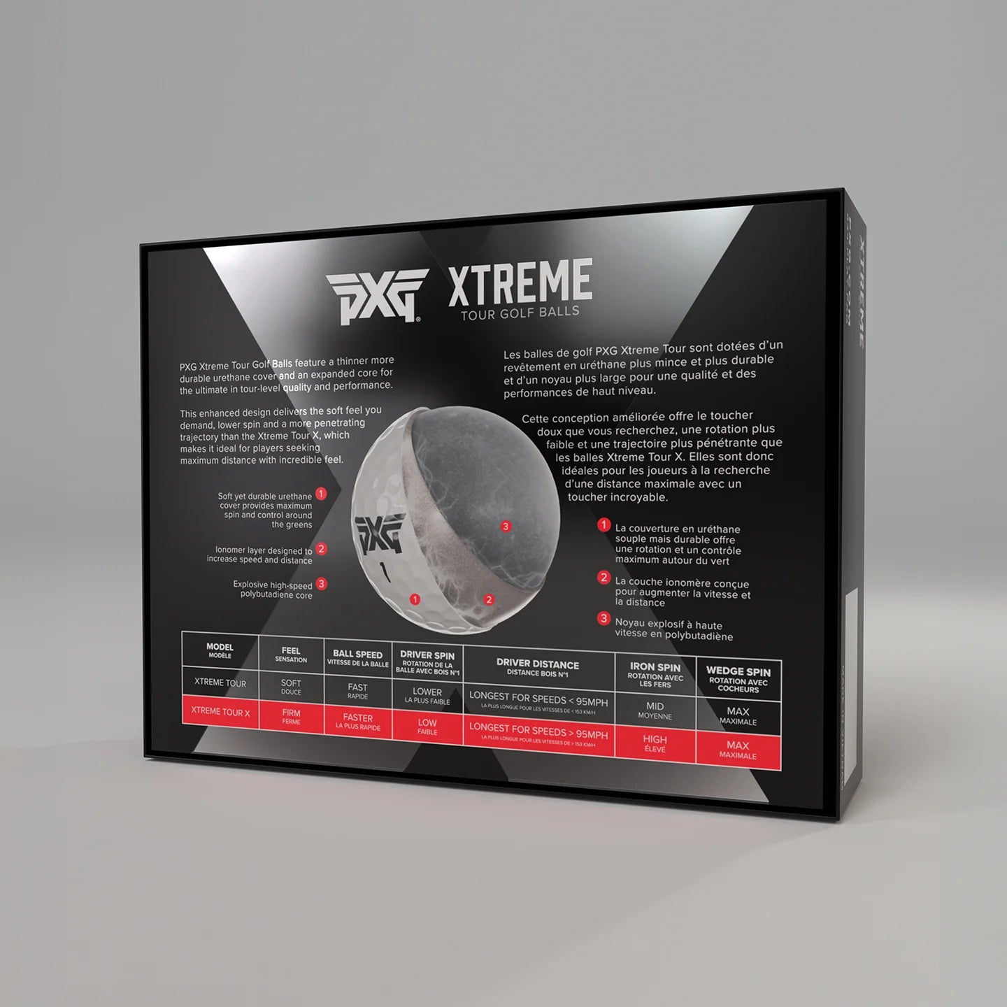 Xtreme Tour Golf Ball-White Dozen