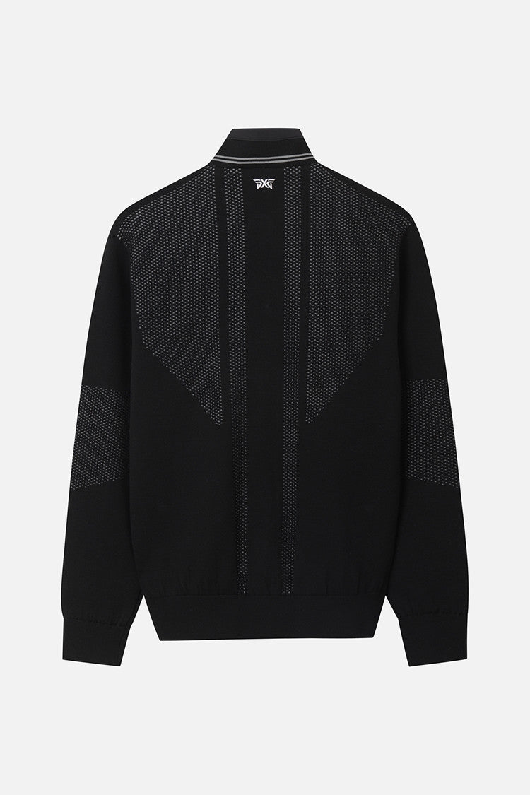 MNS  FA HYBRID FULL ZIP-UP SWEATER