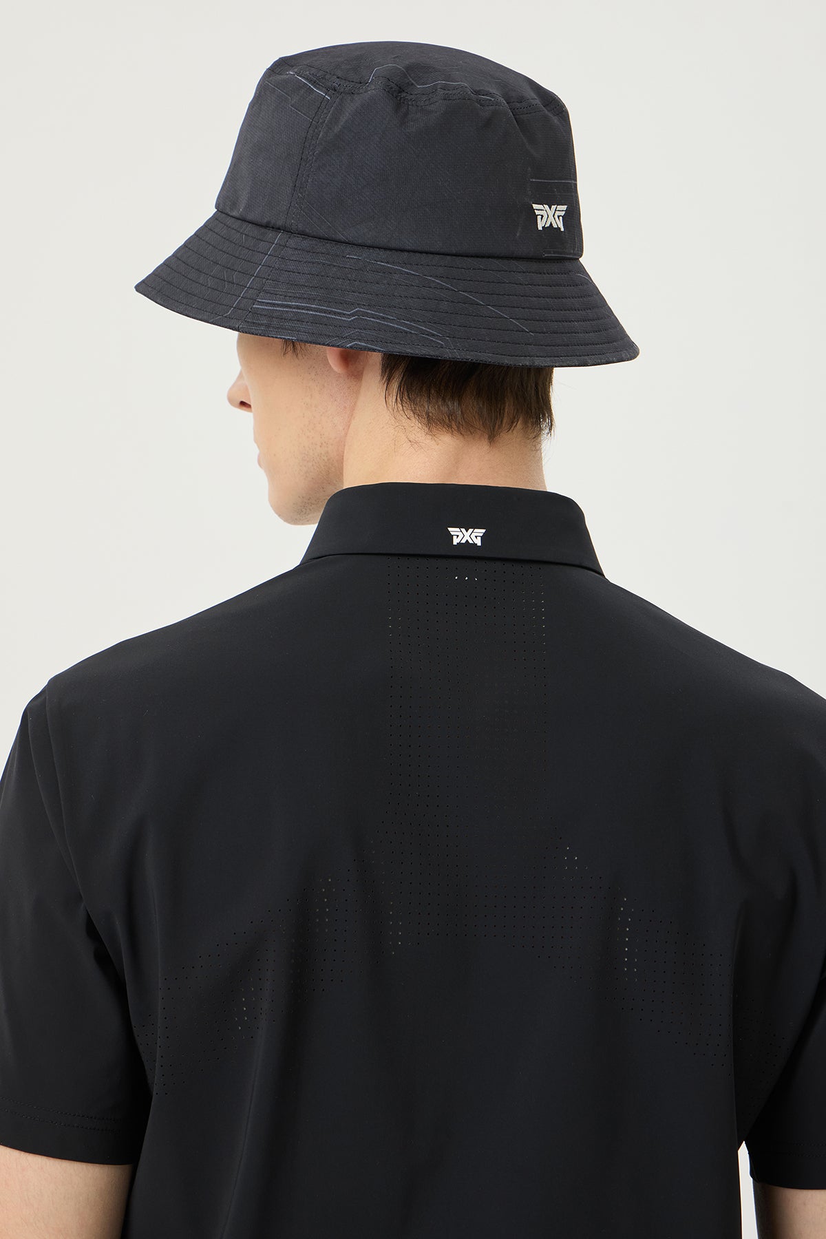 PATTERN BUCKET HAT
