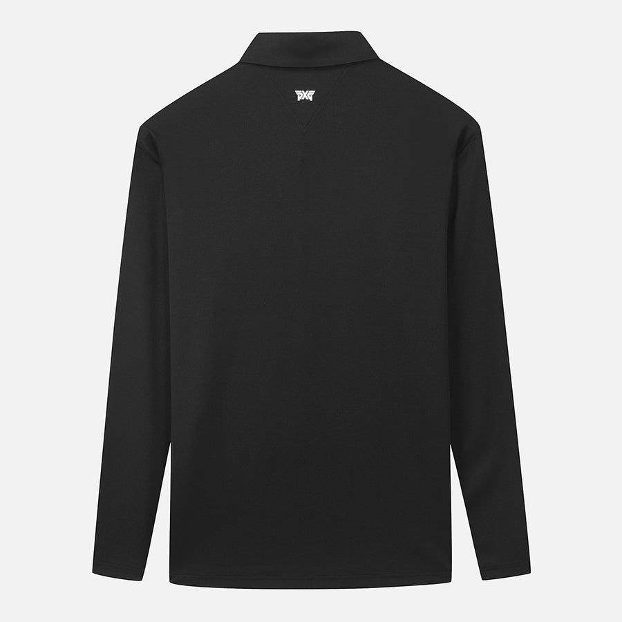 SHOULDER POINT COLLAR LONG-SLEEVE