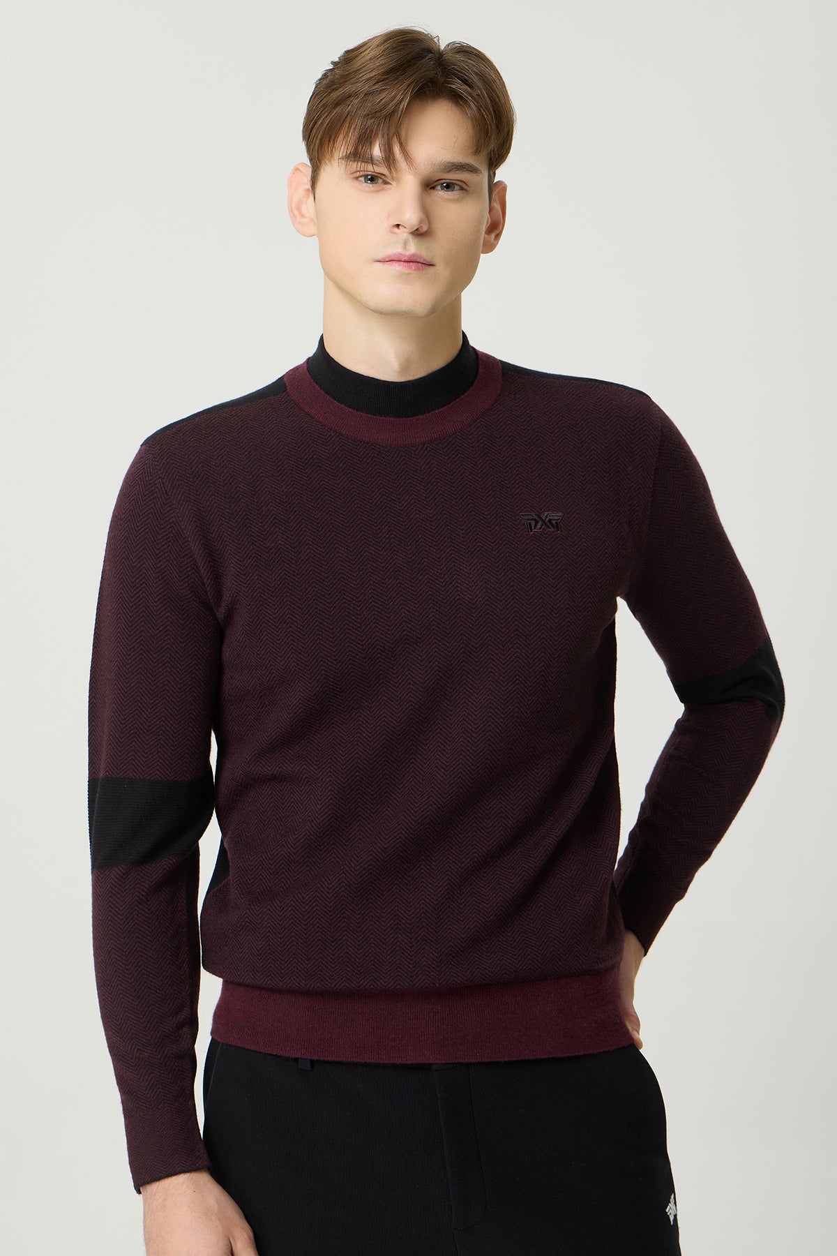 新品　PXG　ゴルフ　セーター　ブラック　Ｌ　メンズ Men's Golf Apparel | Premium Golf Clothing - PXG