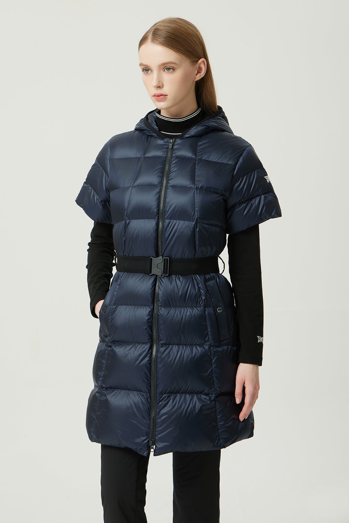 ゴルフ PXG レディース ノースリーブ ベスト パーカー◾️ブラック ゴルフ PXG レディース ノースリーブ ベスト パーカー