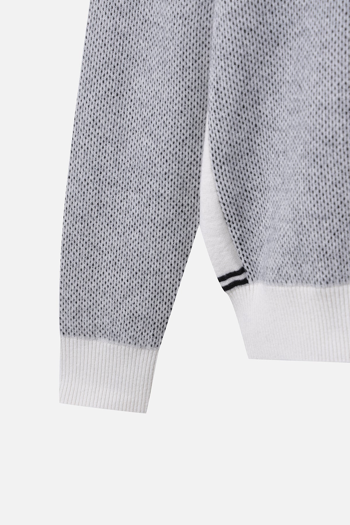 MNS WT HALF ZIP-UP WINDPROOF SWEATER